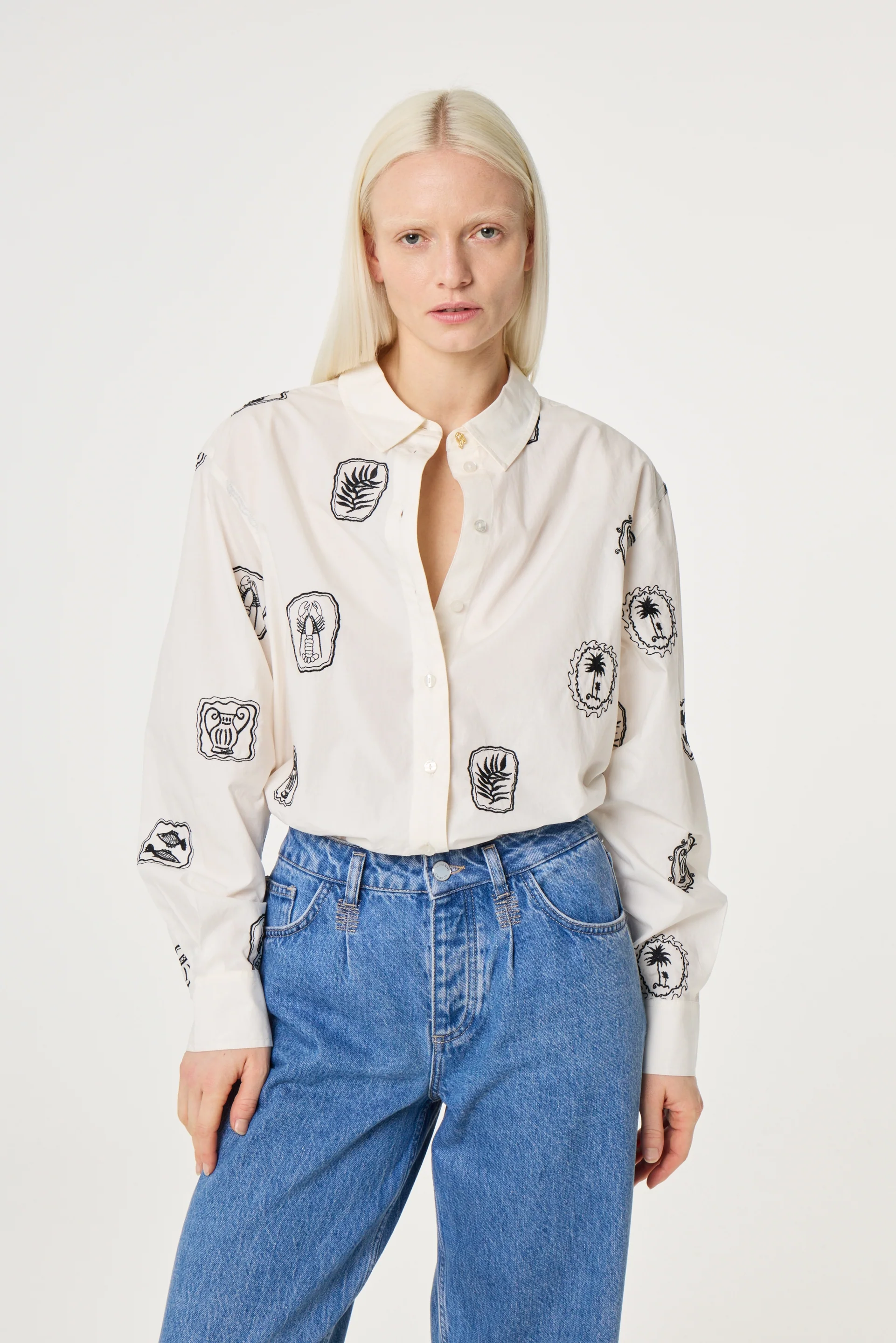 Alex Blouse | Cosy White - Image 2