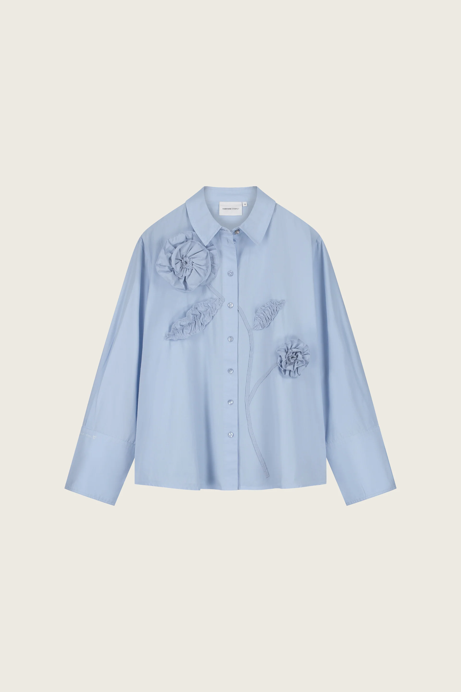 Alex Blouse | Icey Blue - Image 4