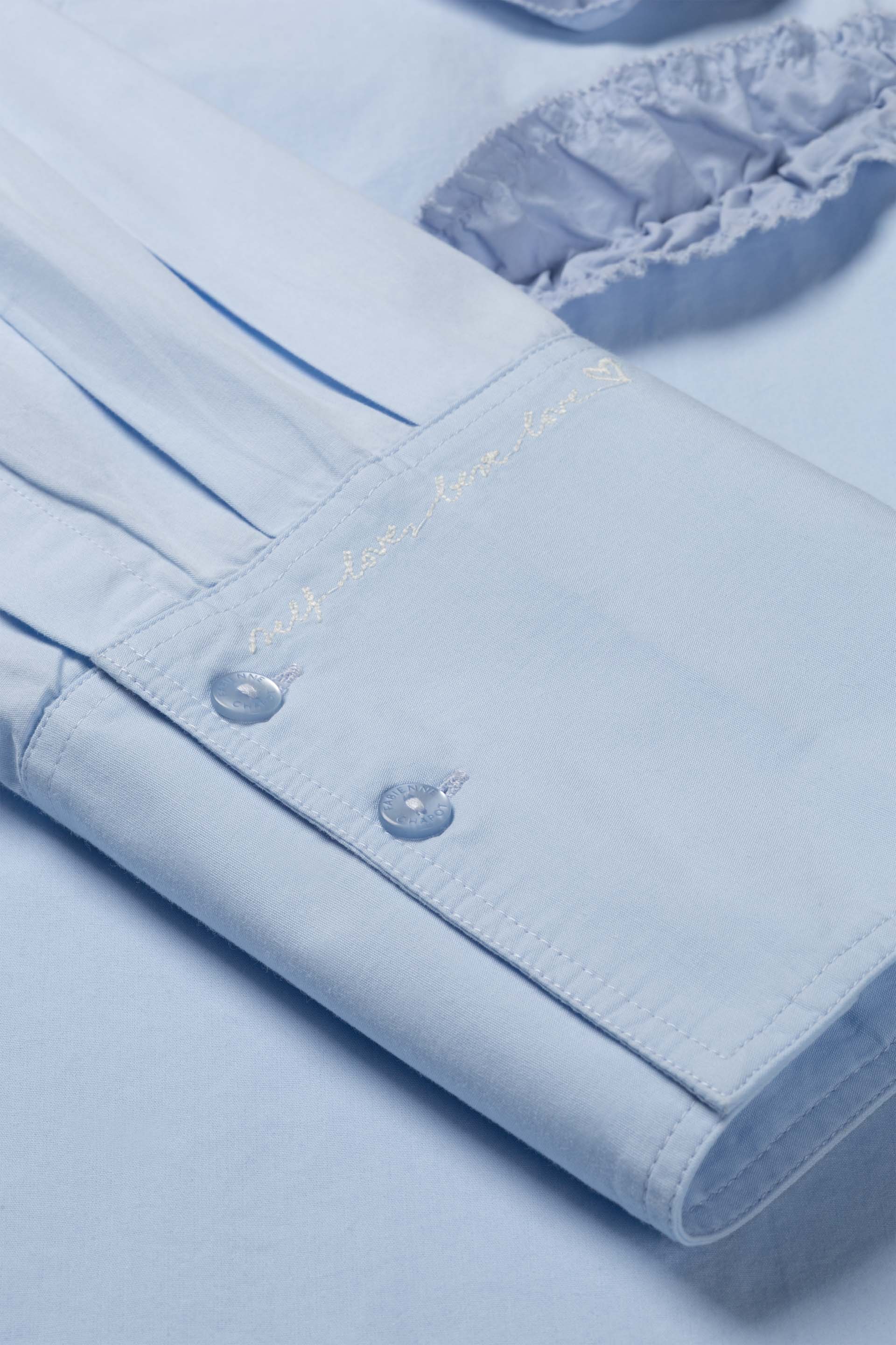 Alex Blouse | Icey Blue - Image 5
