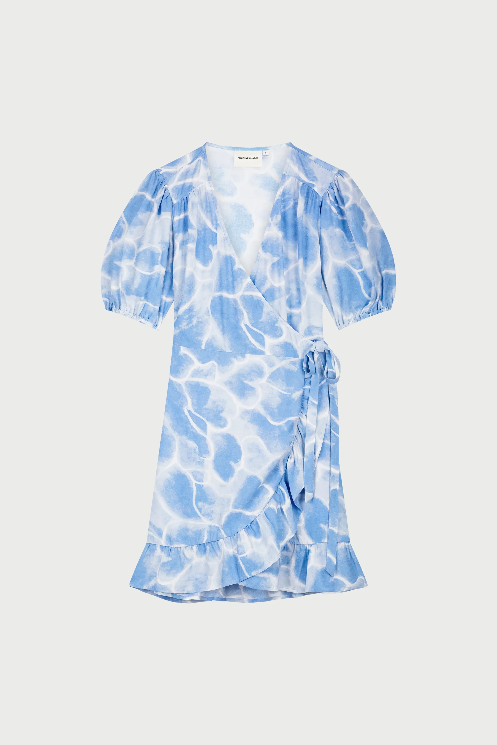 Ariel Dress | Light Blue/Crispy White - Image 4