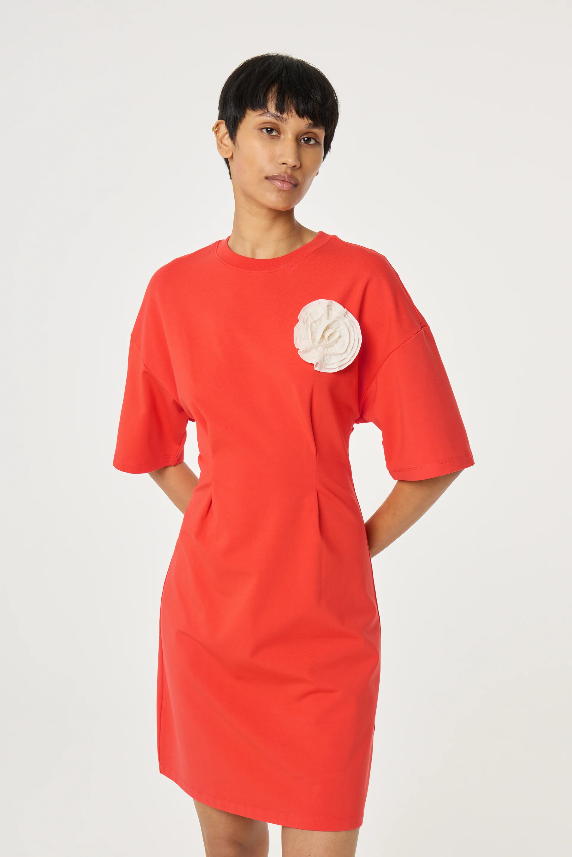 Astan Dress | Tangerine Tango - Image 2