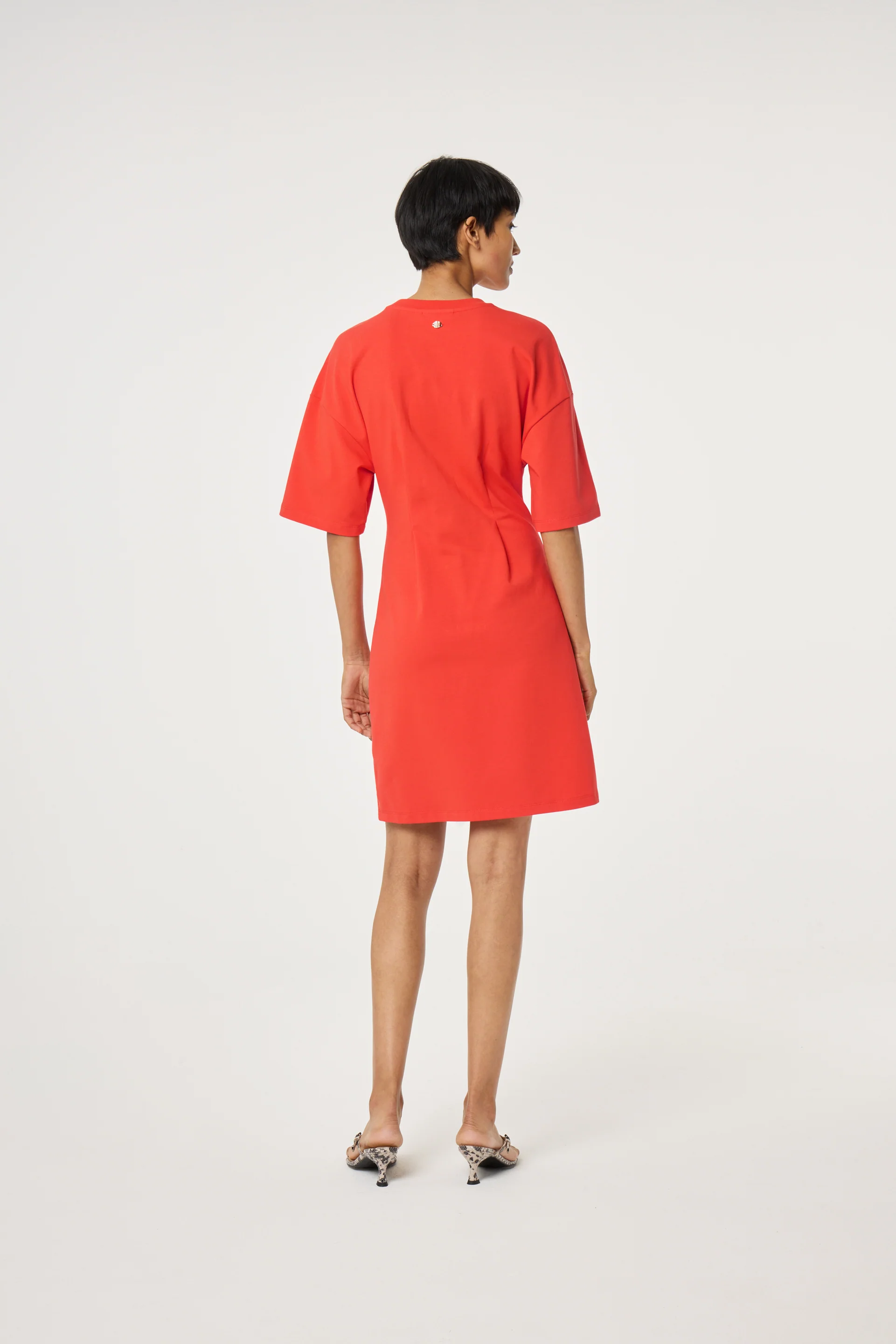 Astan Dress | Tangerine Tango - Image 3