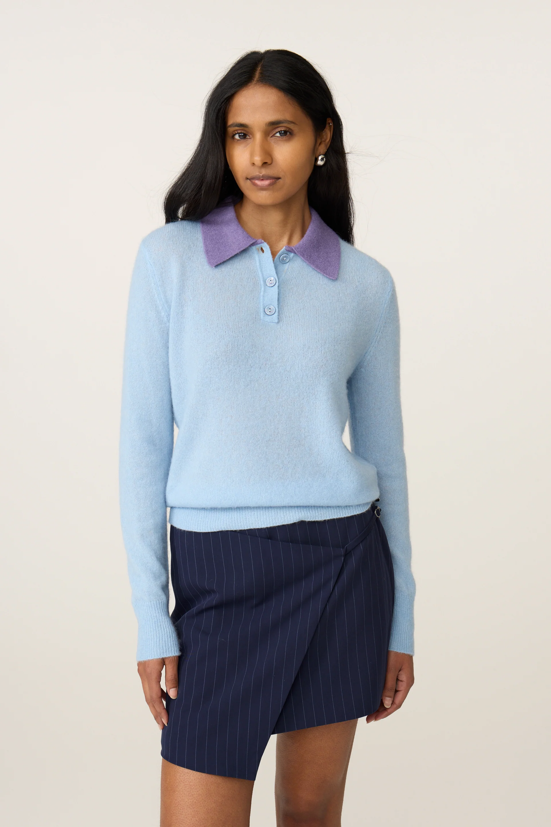 Barbara Pullover | Icey Blue - Image 2