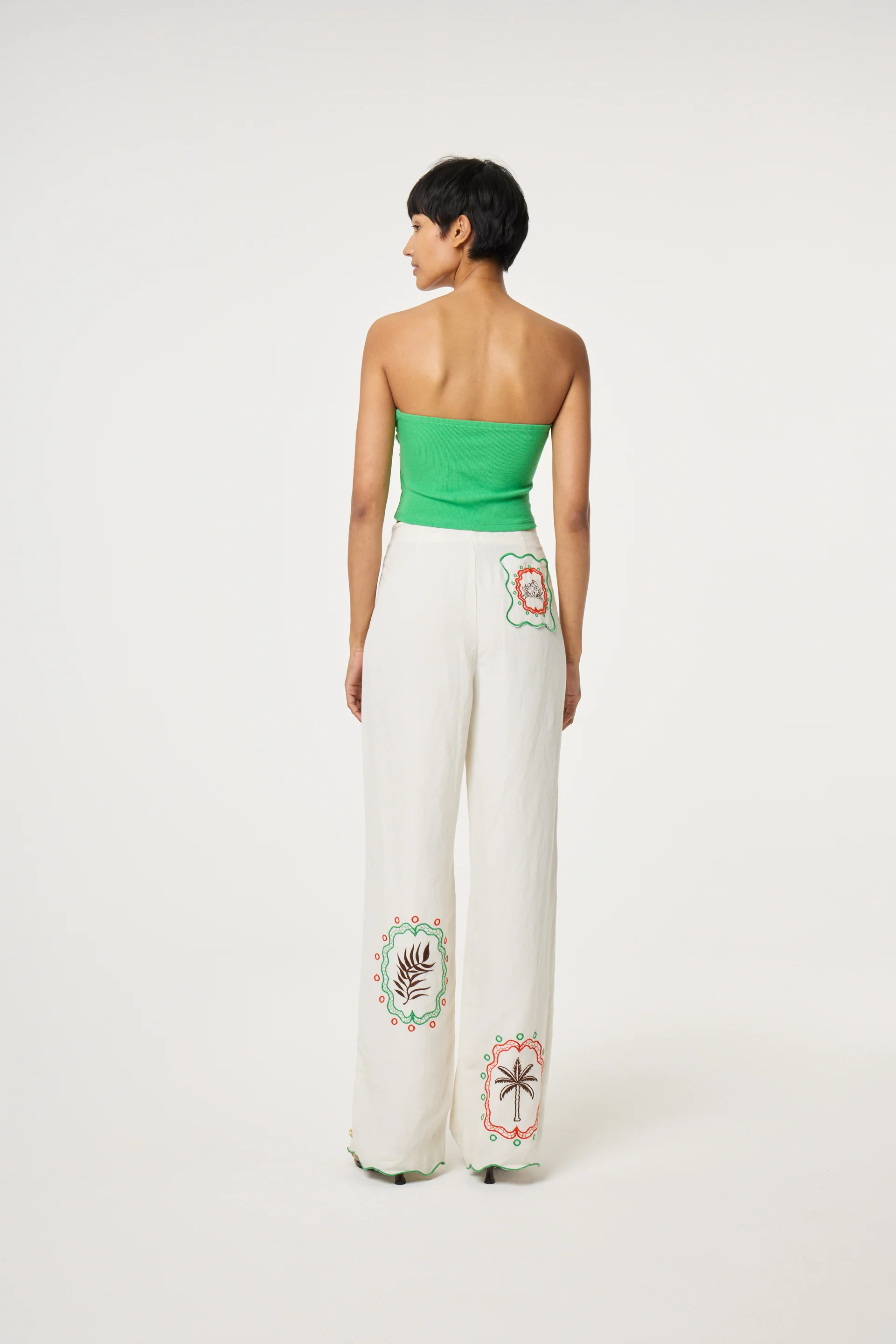 Benita Top | Absinthe Green - Image 4