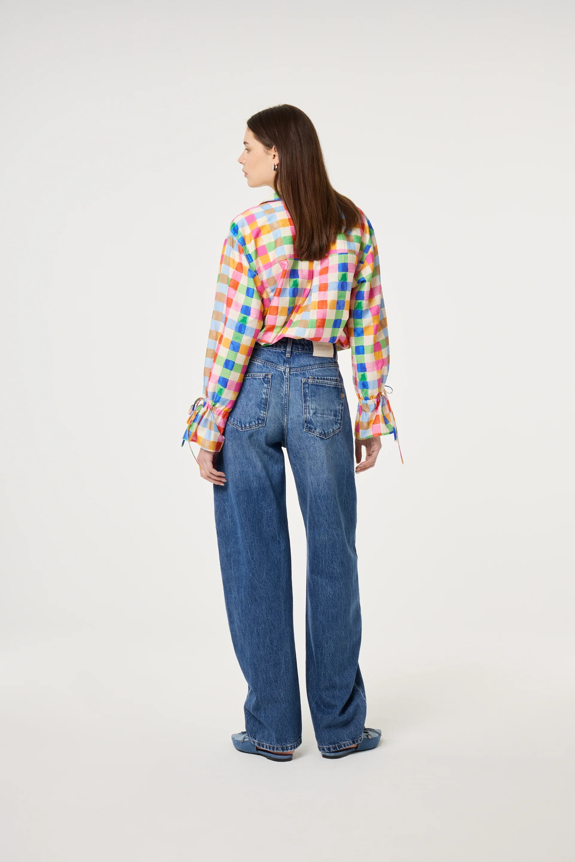 Betty Barrel Jeans | Mid Blue - Image 2