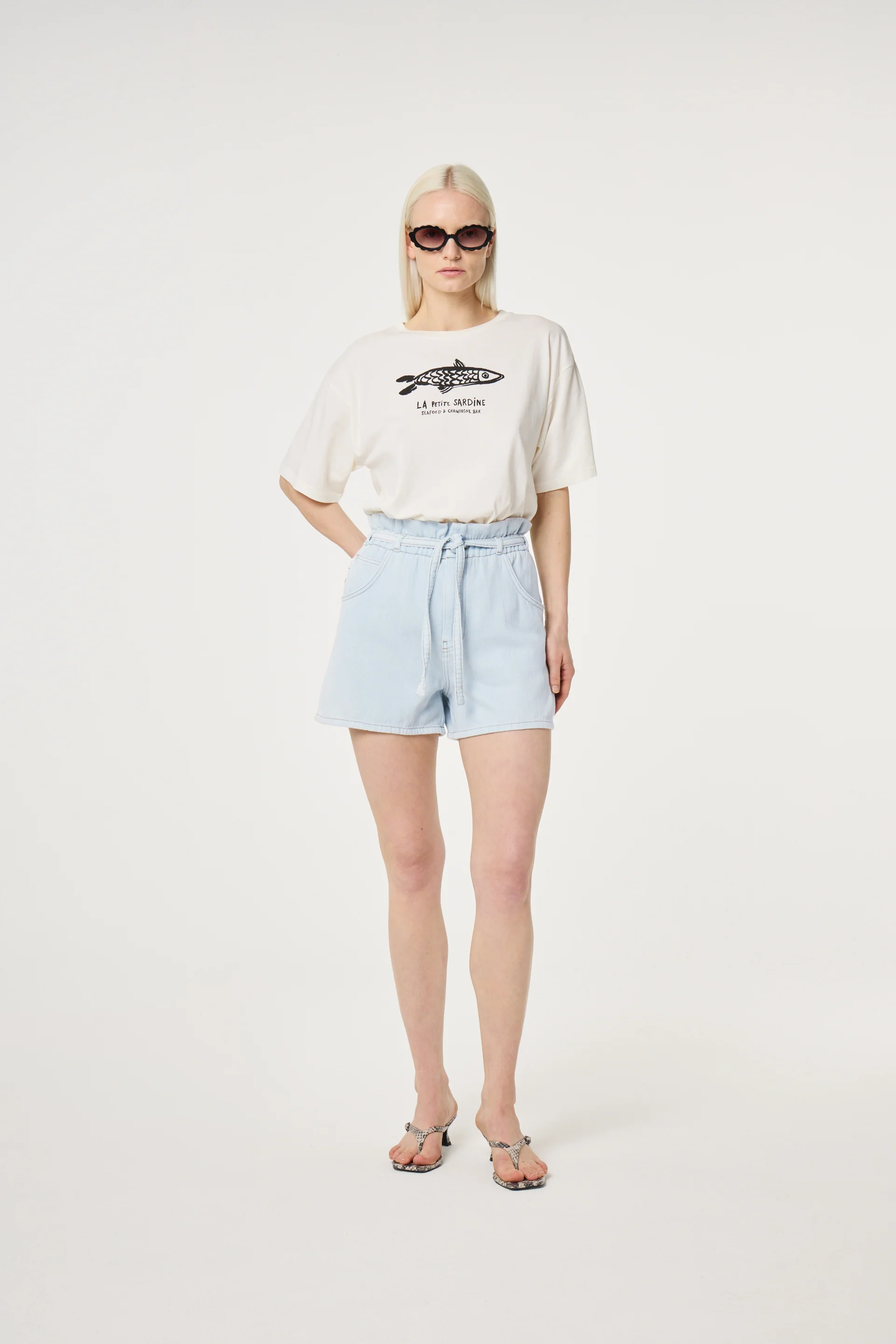 Biggy short | Light Blue