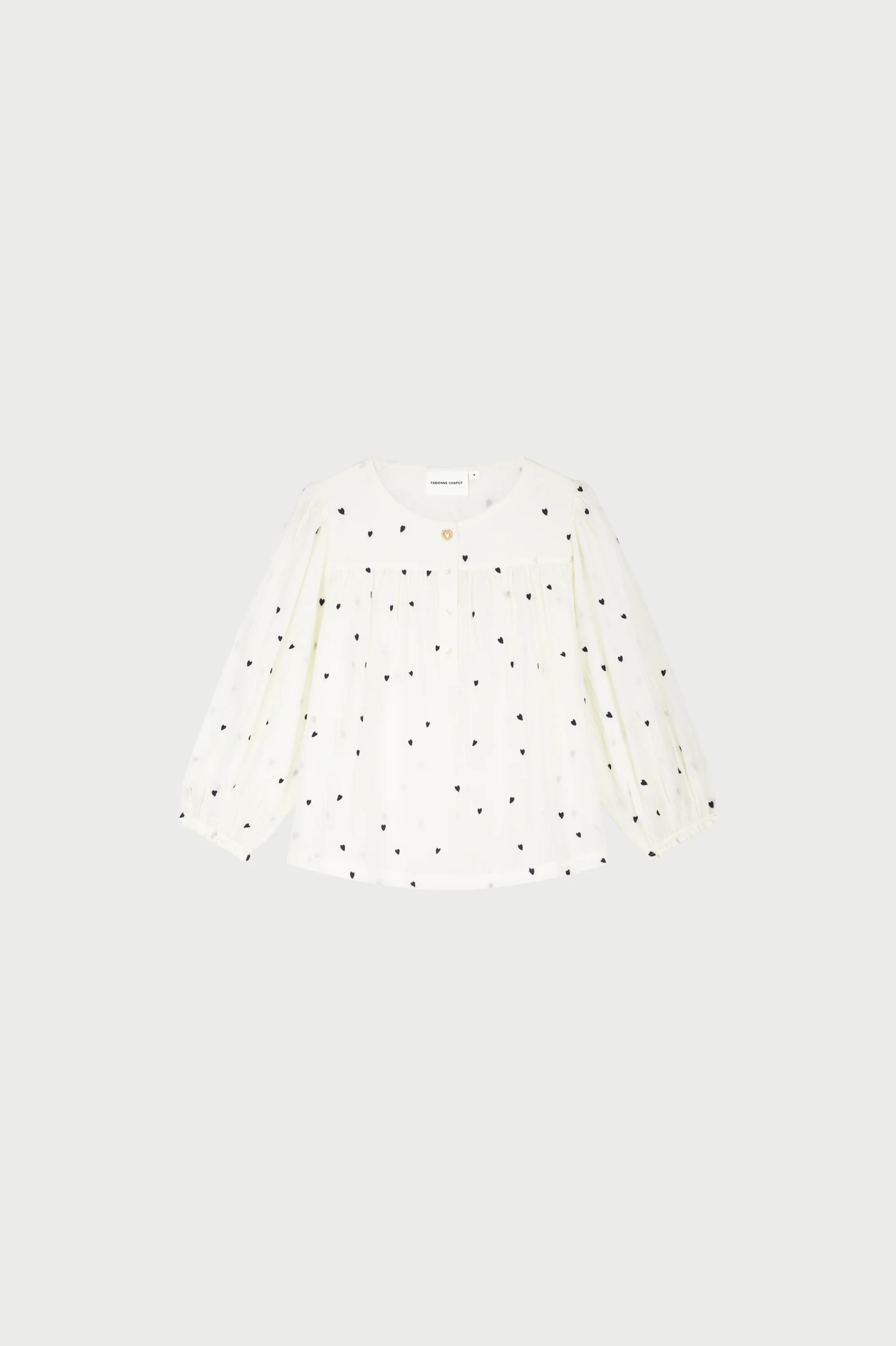 Bindi Top | Cosy White/Black - Image 4