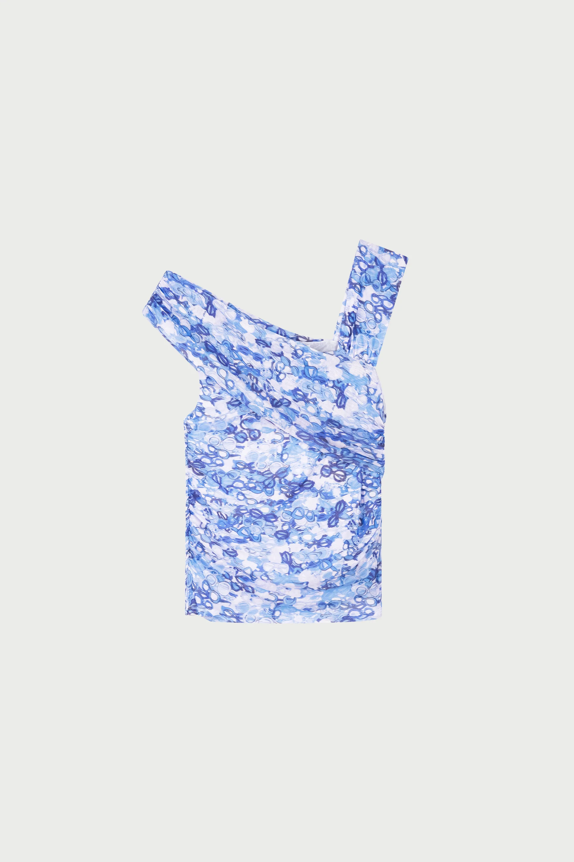 Bora Top | Blue/Cosy White - Image 4