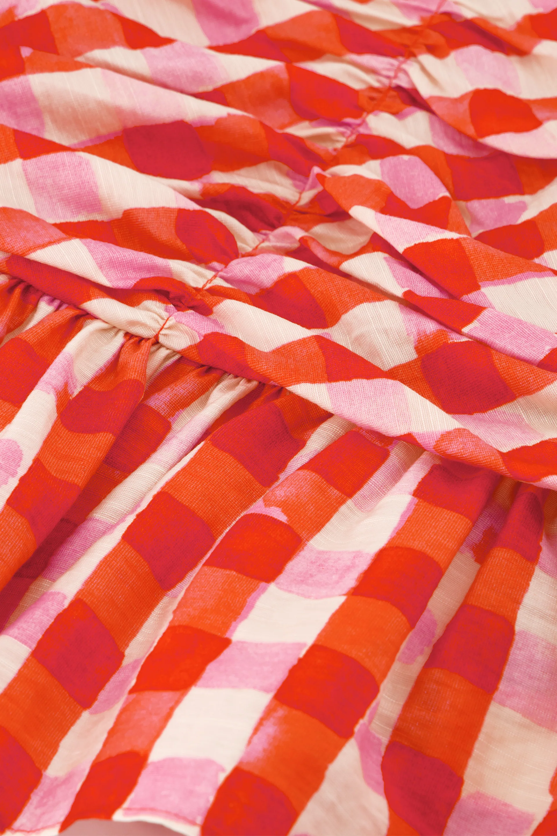 Carletta Top | Tangerine Tango/Cosy White - Image 5
