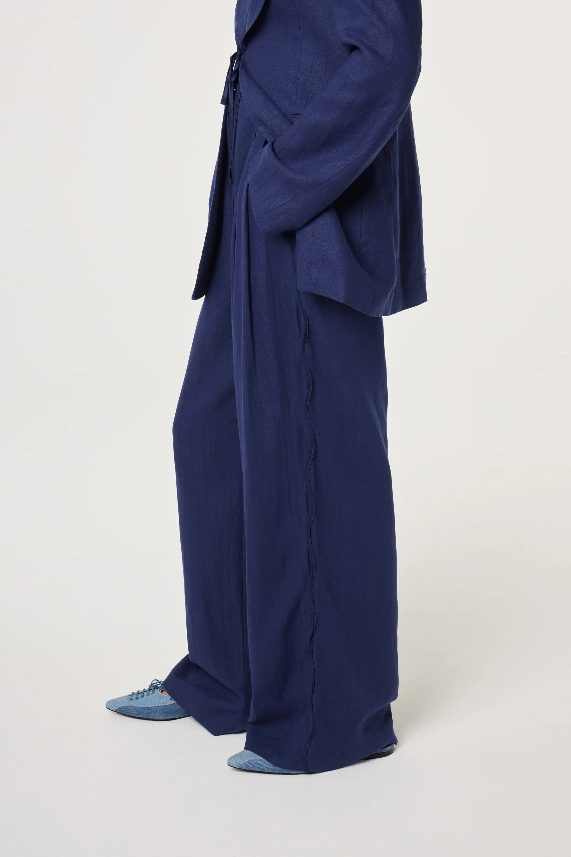 Carlie Trousers | Maritime Blue - Image 2