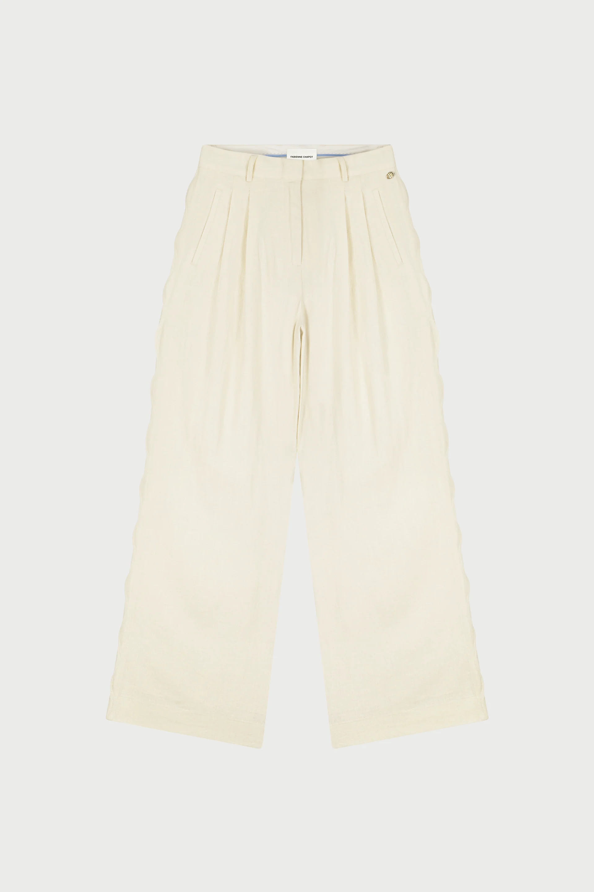 Carlie Trousers | Warm White - Image 4
