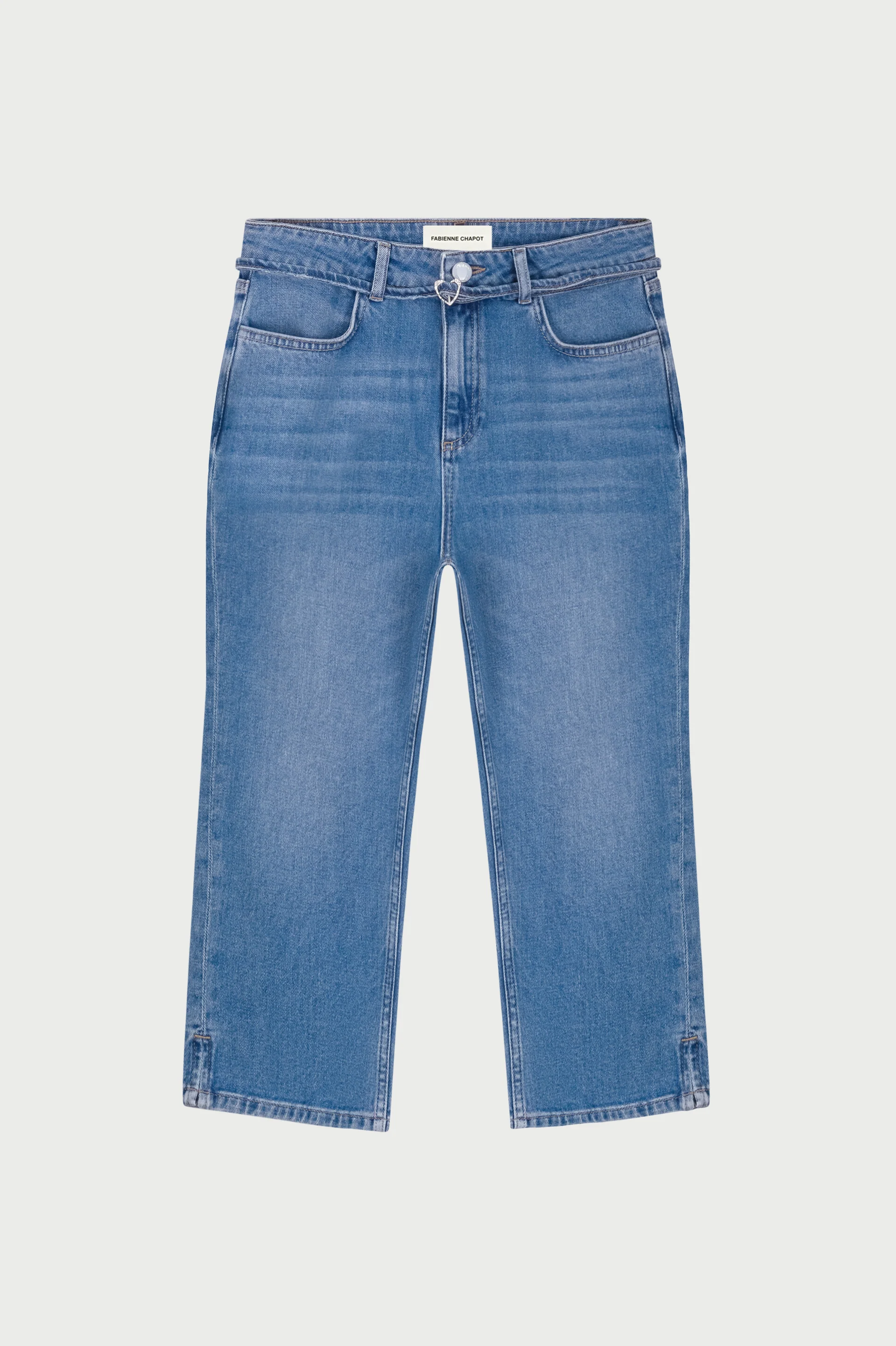 Carmen Capri Jeans | Mid Blue - Image 4
