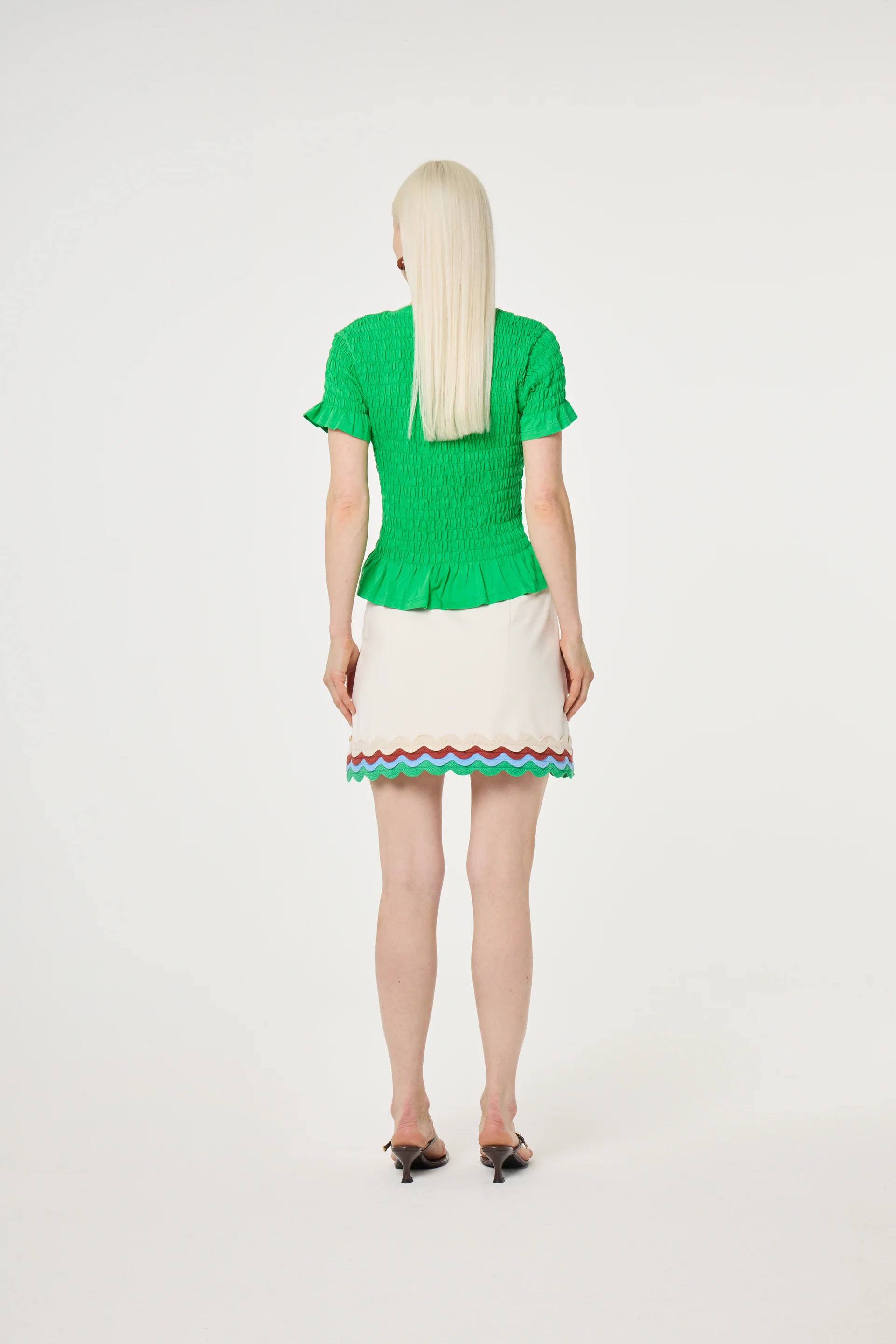 Carmen T-Shirt | Green Glimmer - Image 3