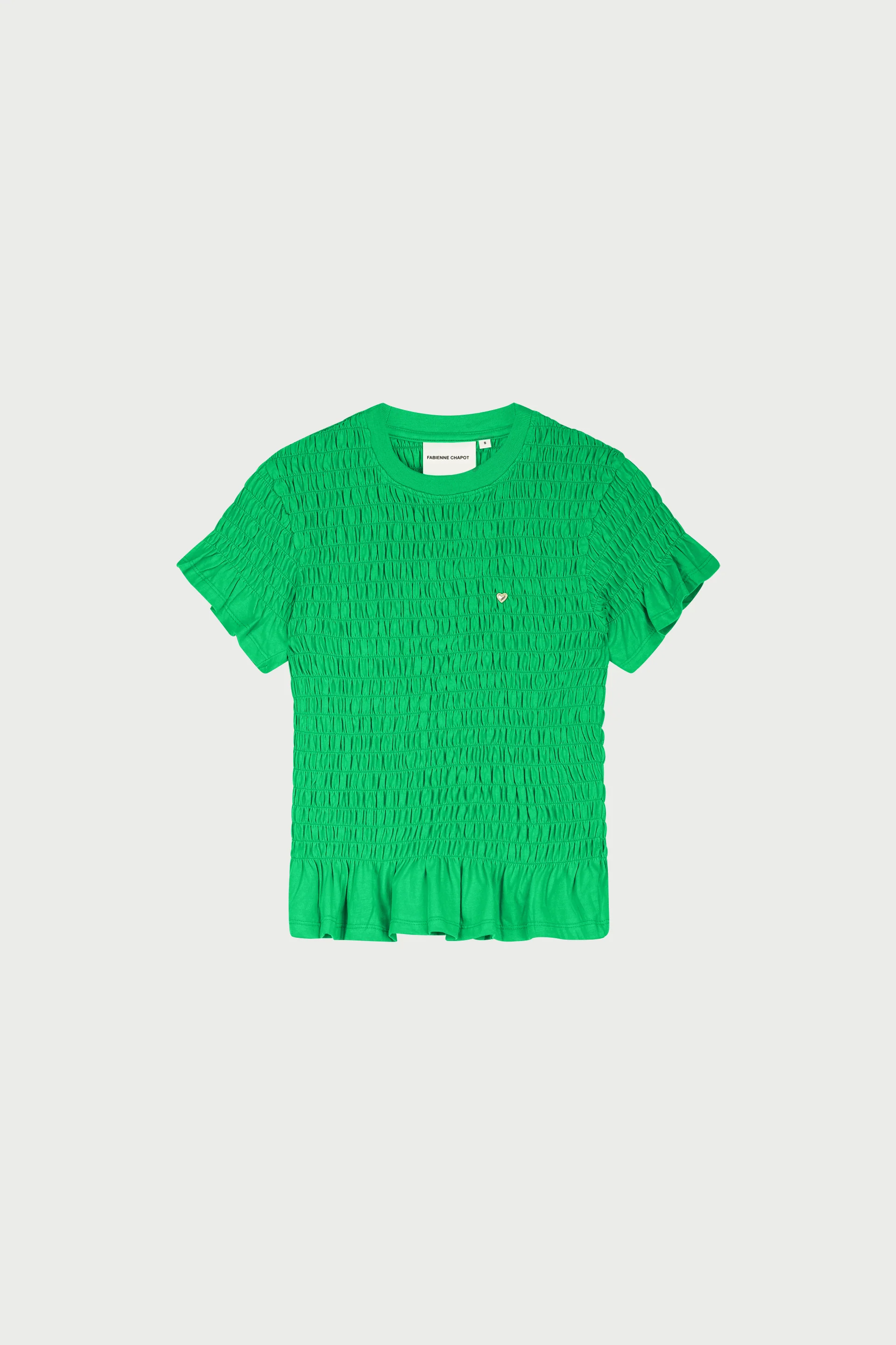 Carmen T-Shirt | Green Glimmer - Image 4