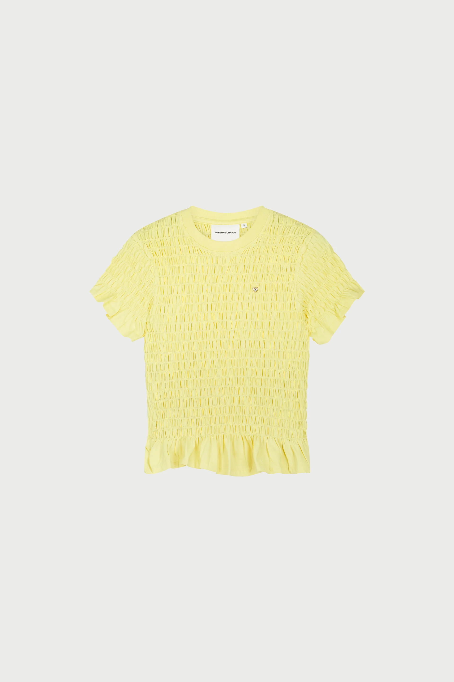 Carmen T-Shirt | Lemon Meringue - Image 4