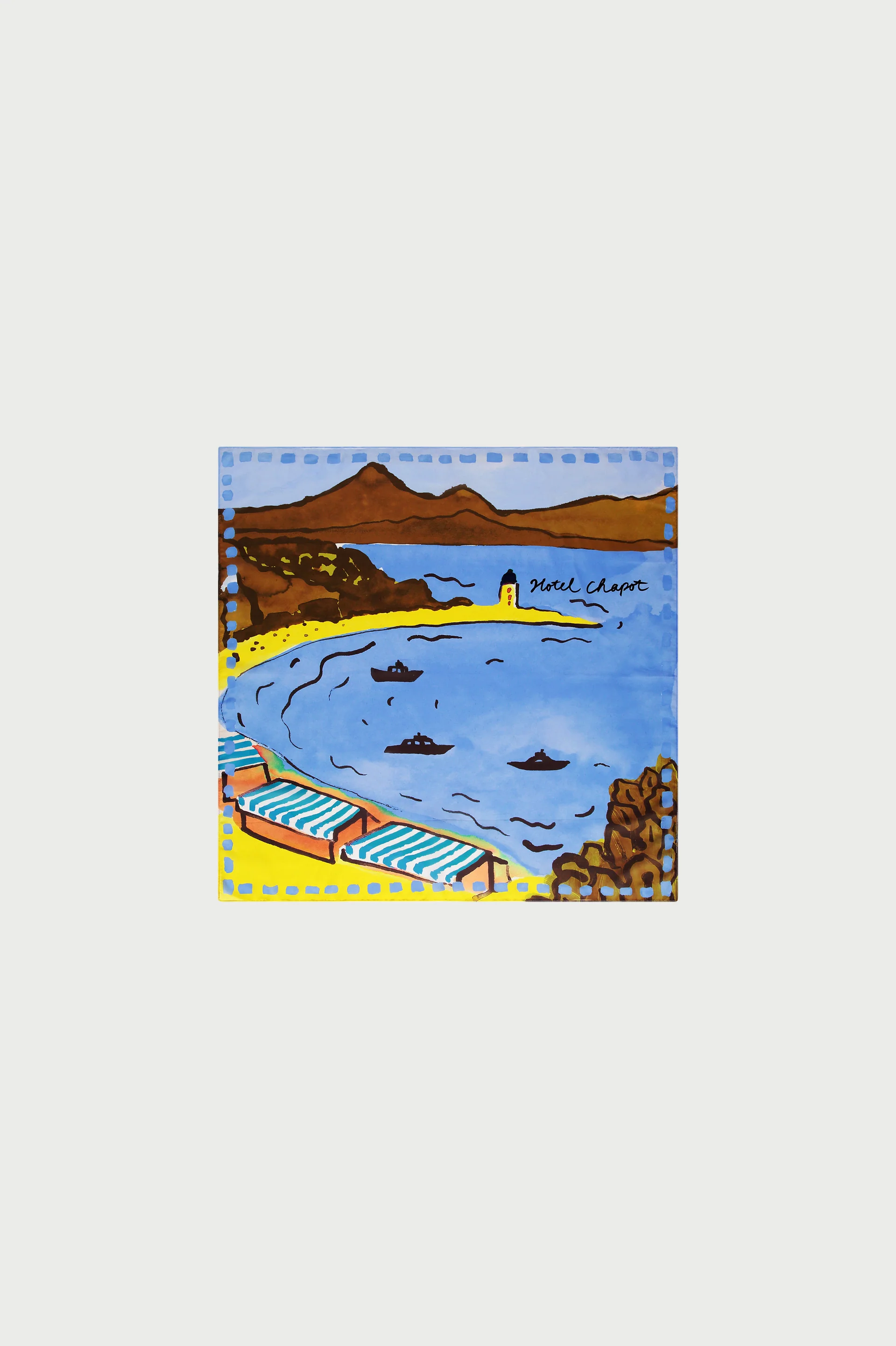Chapot Postcard Scarf | Chapot Postcard Scarf