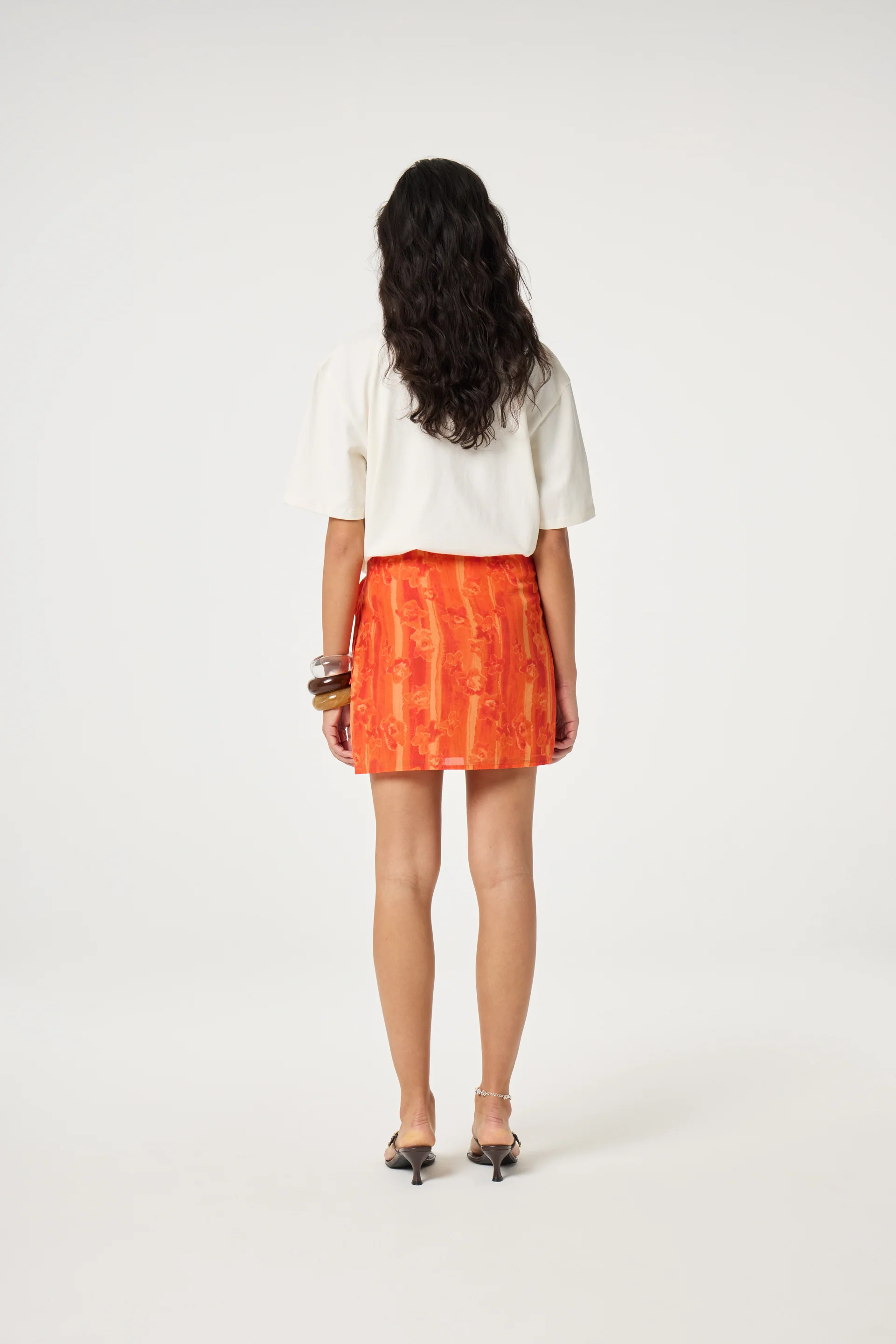 Costa Skirt | Orange/Orange - Image 4