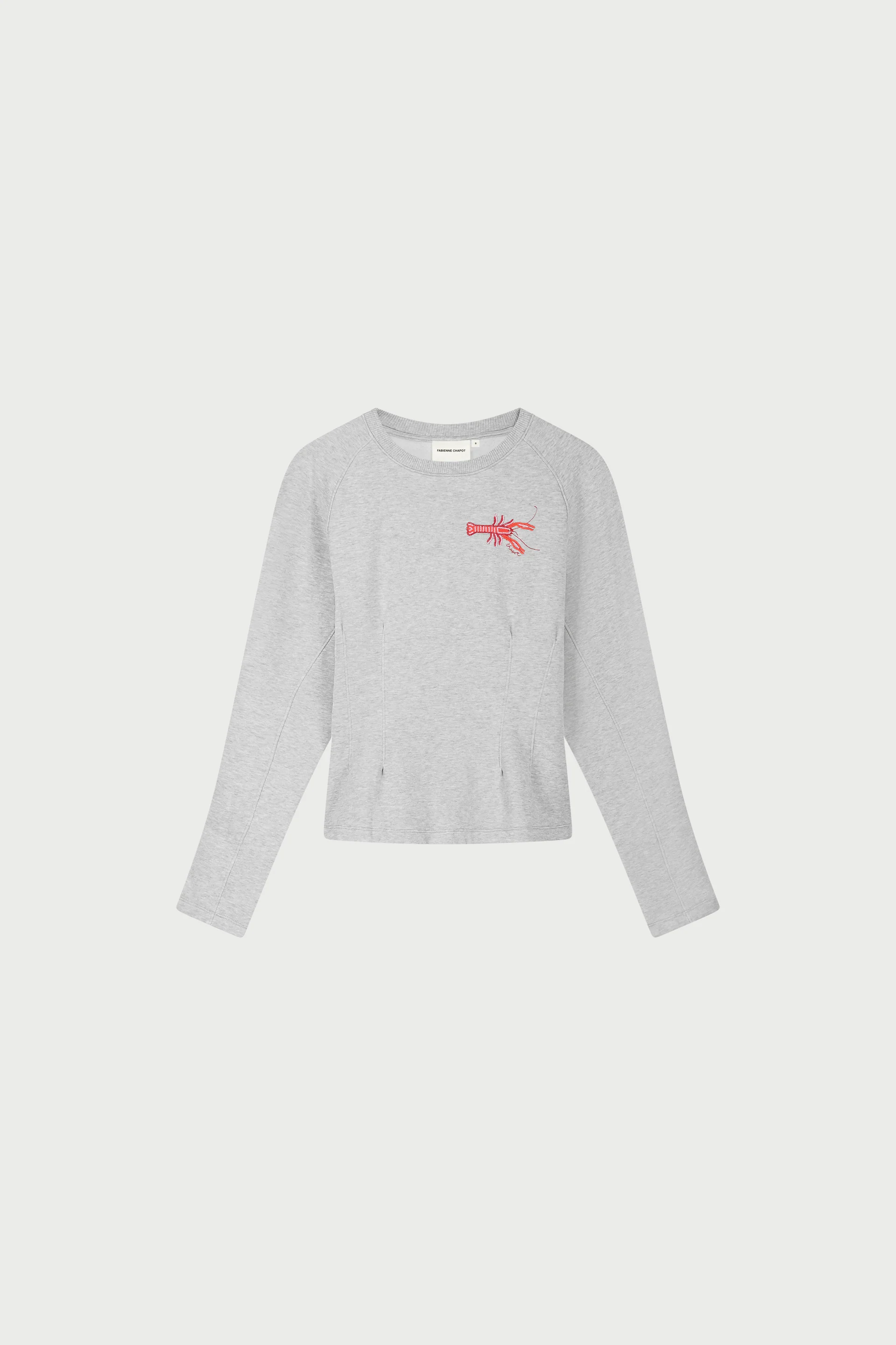 Dhelia Sweater | Mid Grey Melange - Image 4