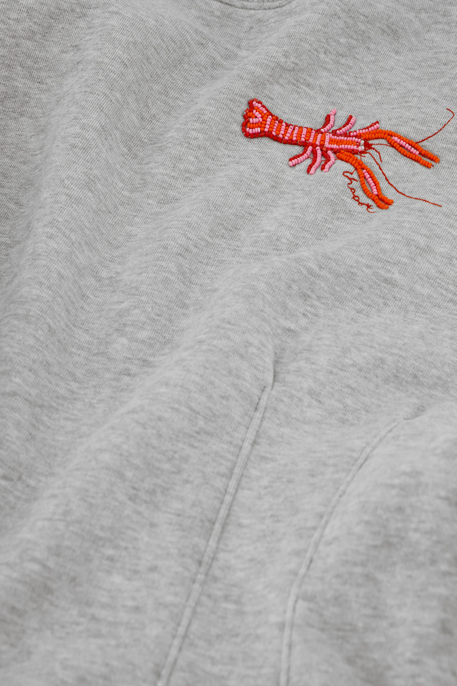 Dhelia Sweater | Mid Grey Melange - Image 5