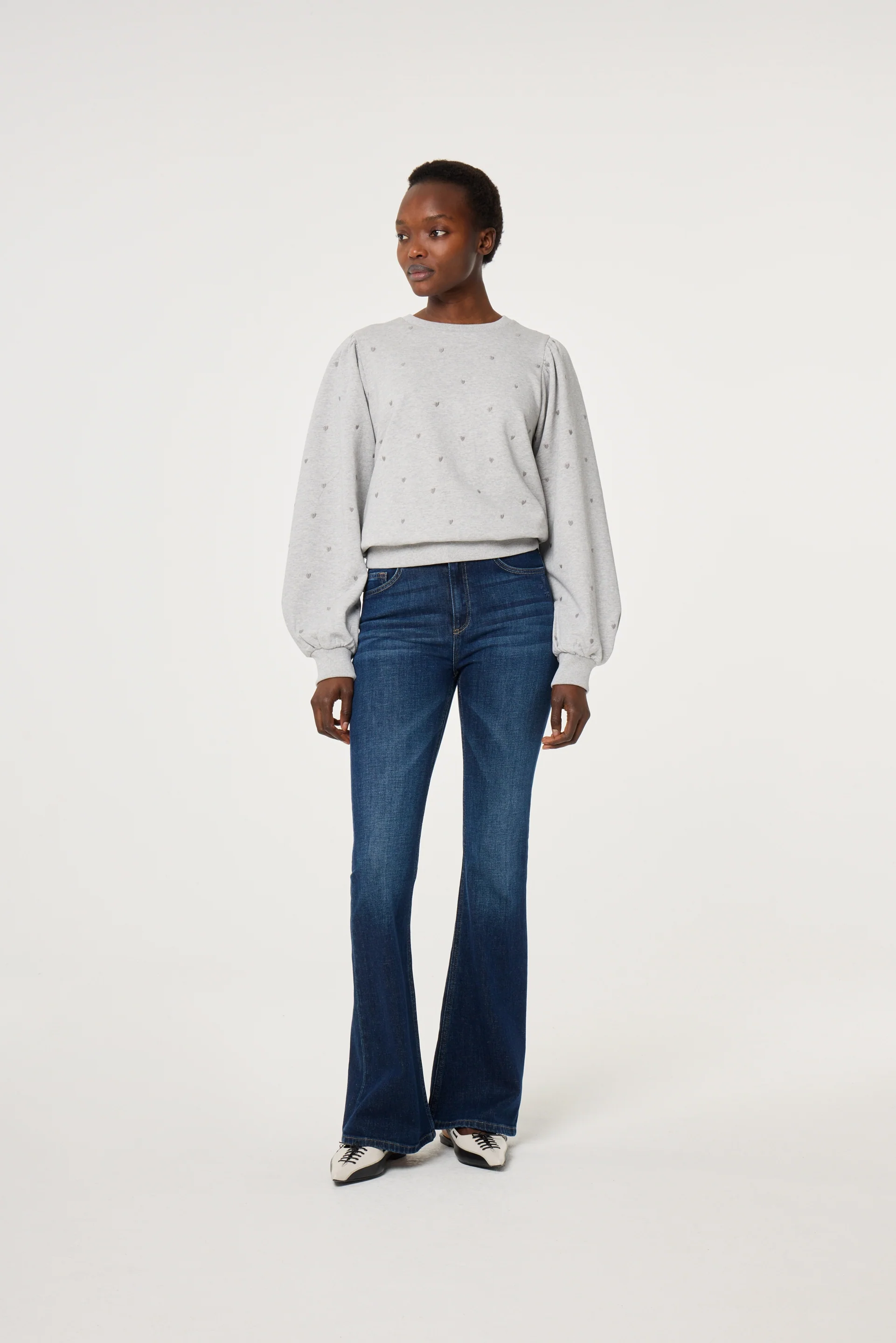 Dina Sweater | Grey Melange
