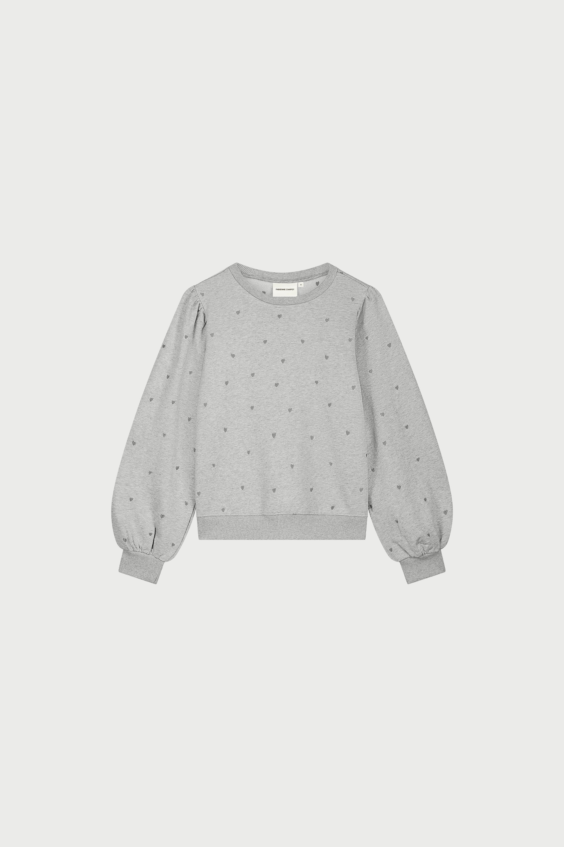 Dina Sweater | Grey Melange - Image 4