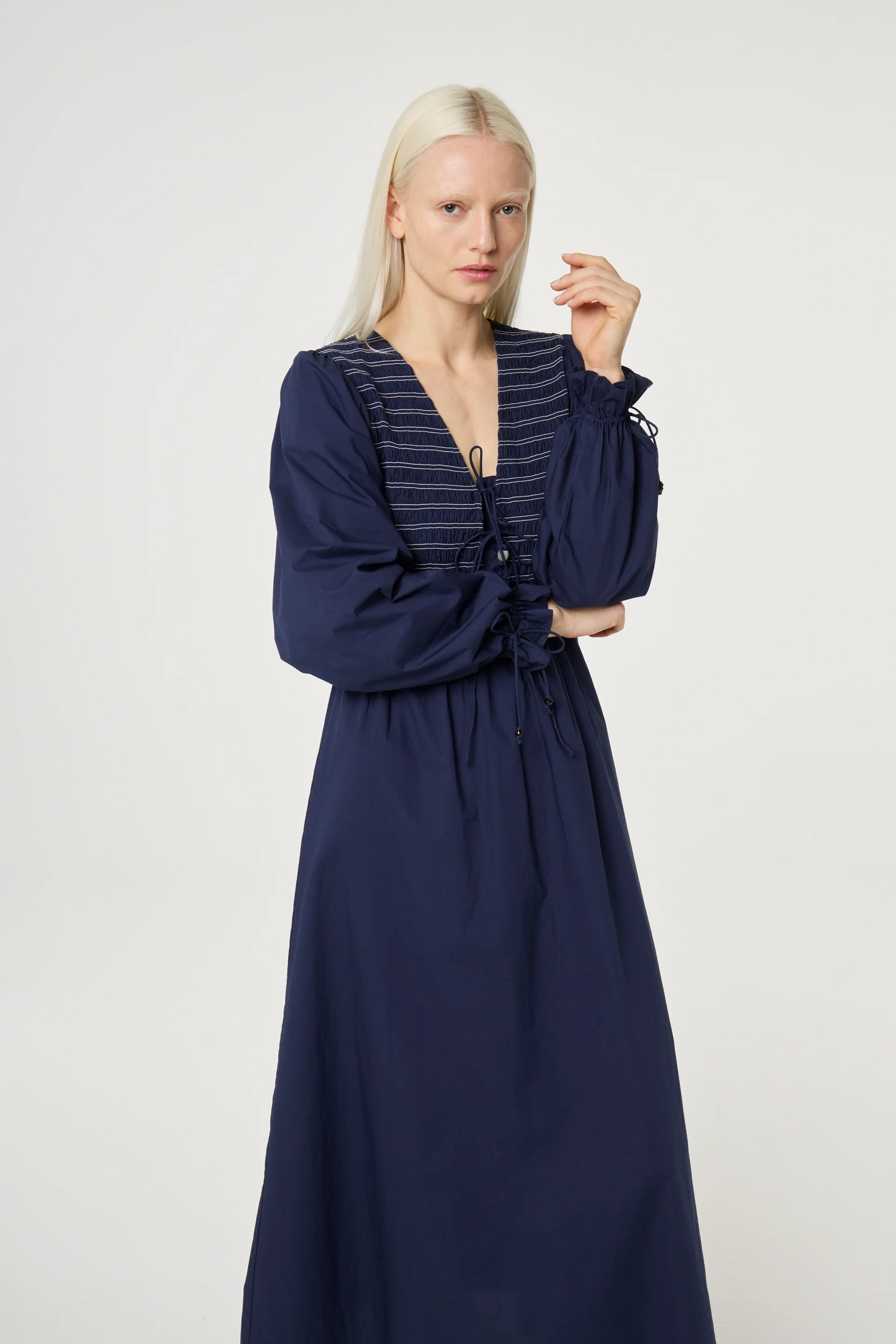 Elouise Dress | Maritime Blue - Image 2