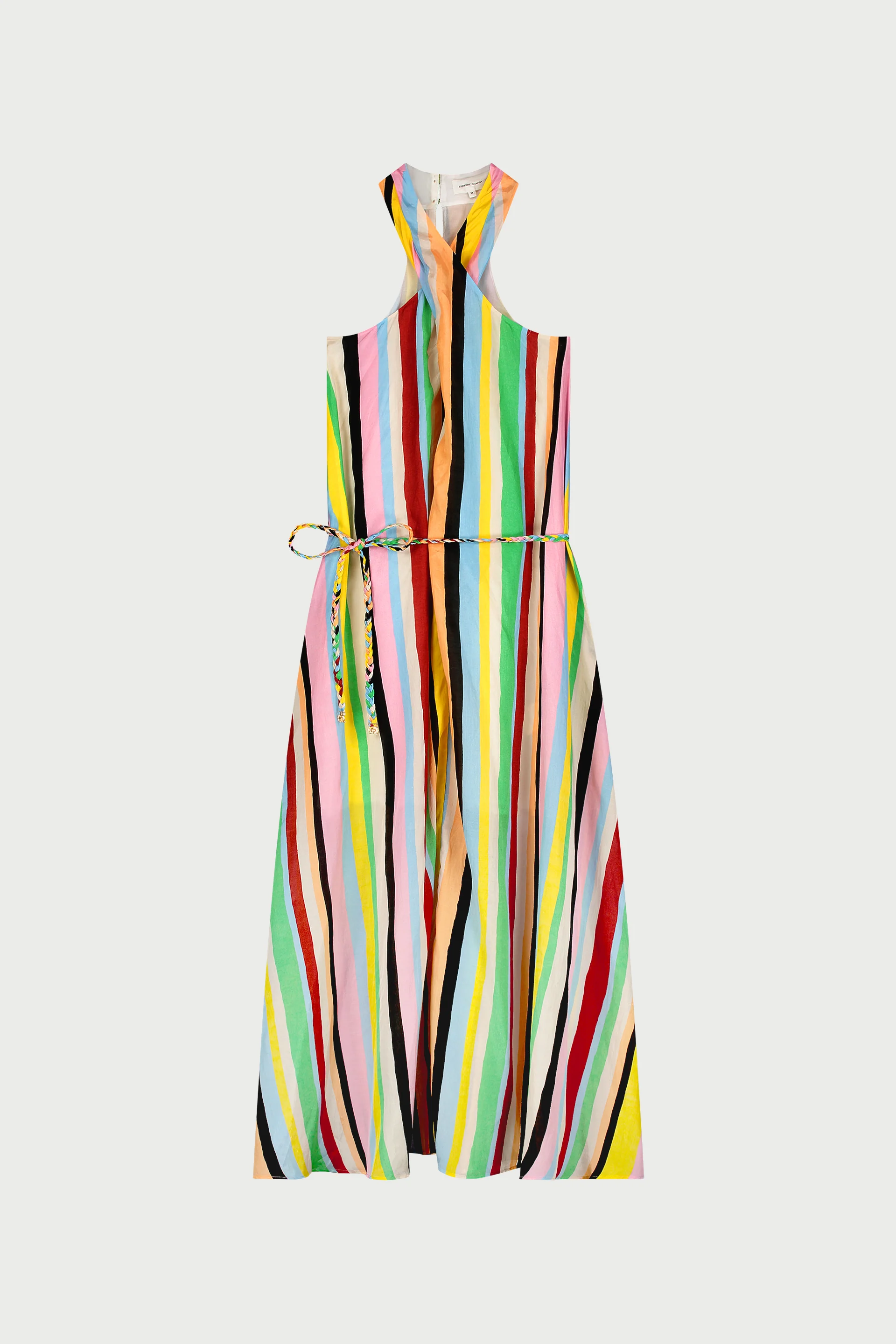Estelle Dress | Light Blue/Navy - Image 4