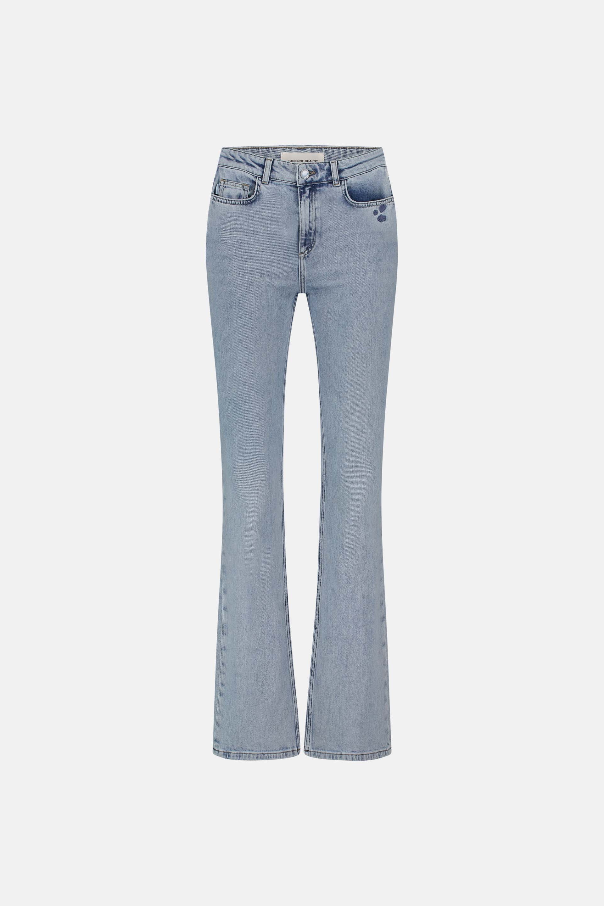Eva Flare Jeans | Light Blue - Image 3