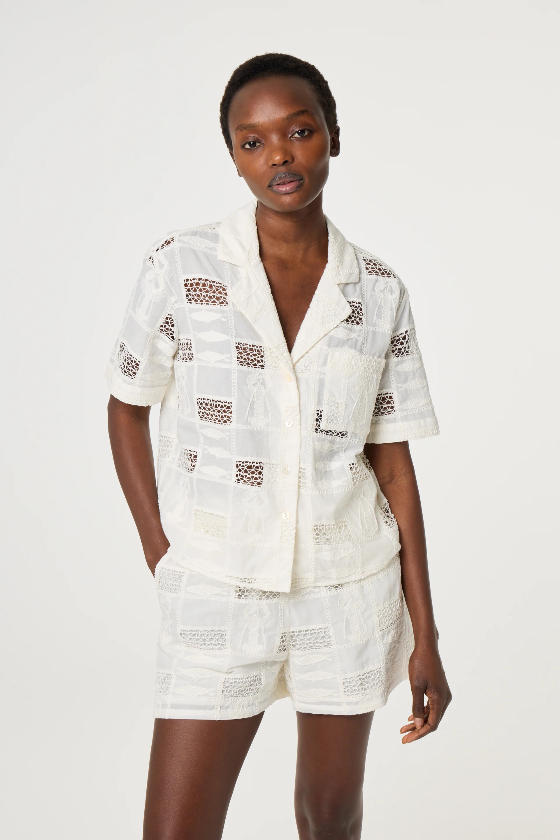 Farida Blouse | Cosy White - Image 2