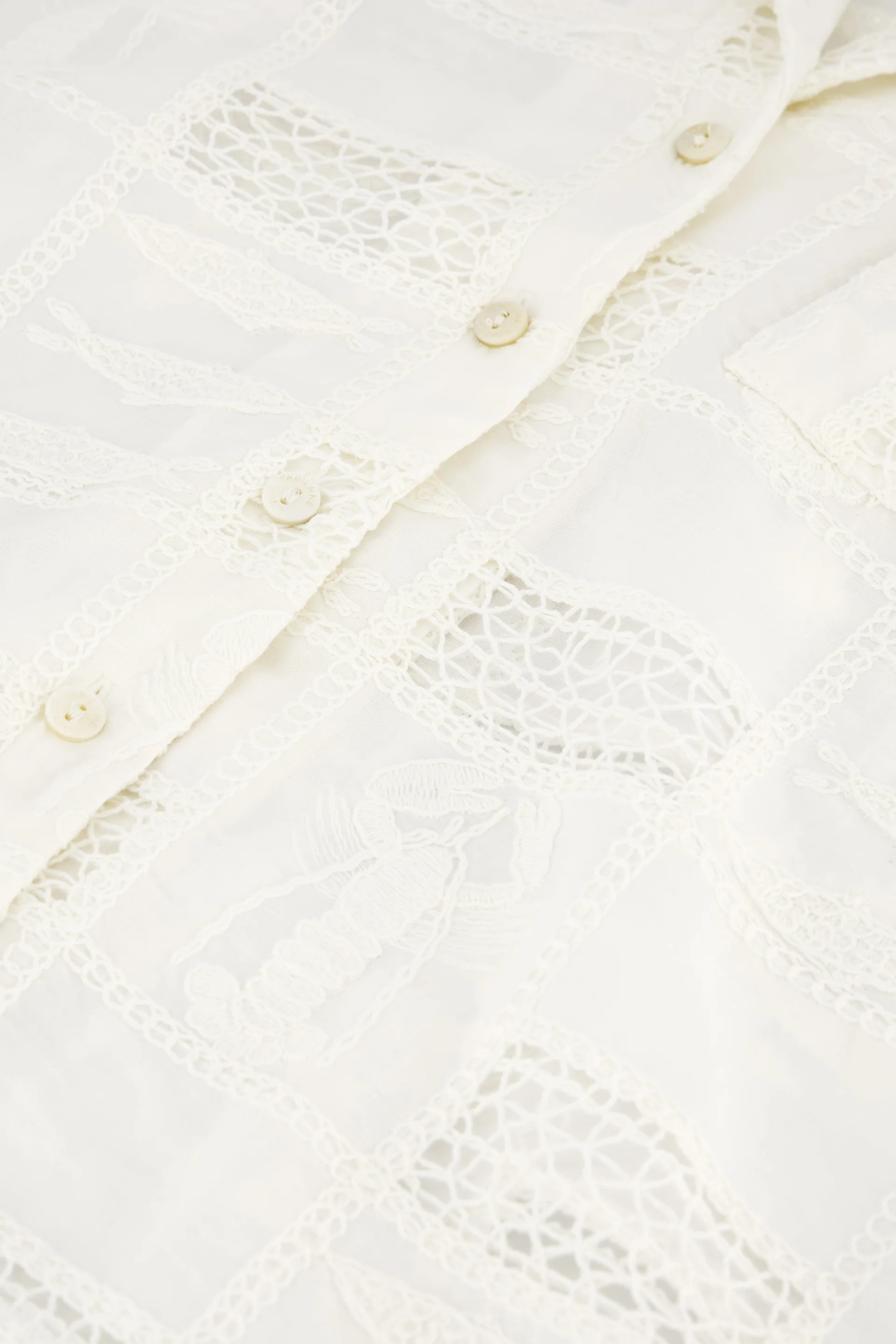 Farida Blouse | Cosy White - Image 5