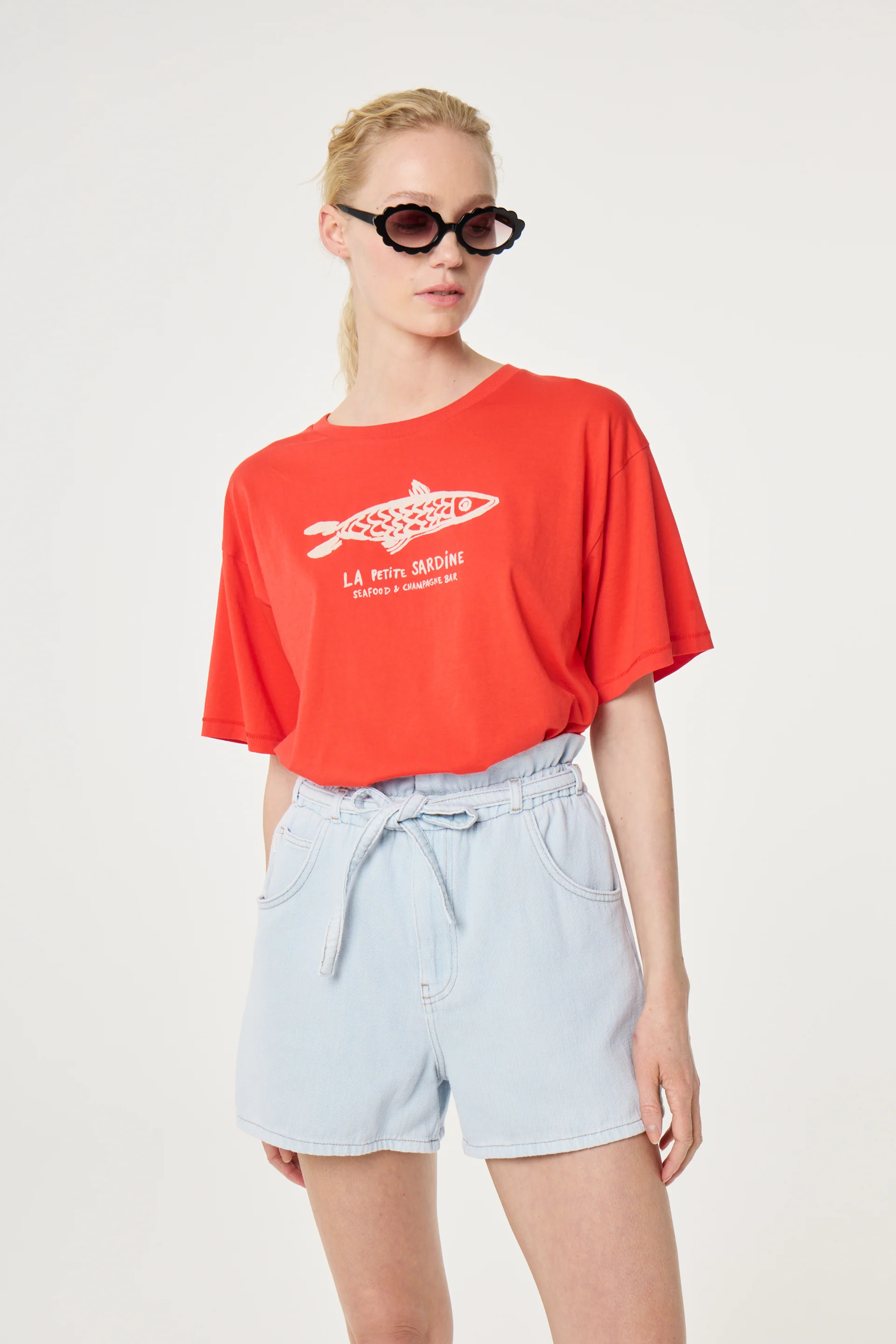 Fay T-shirt | Tangerine Tango - Image 2