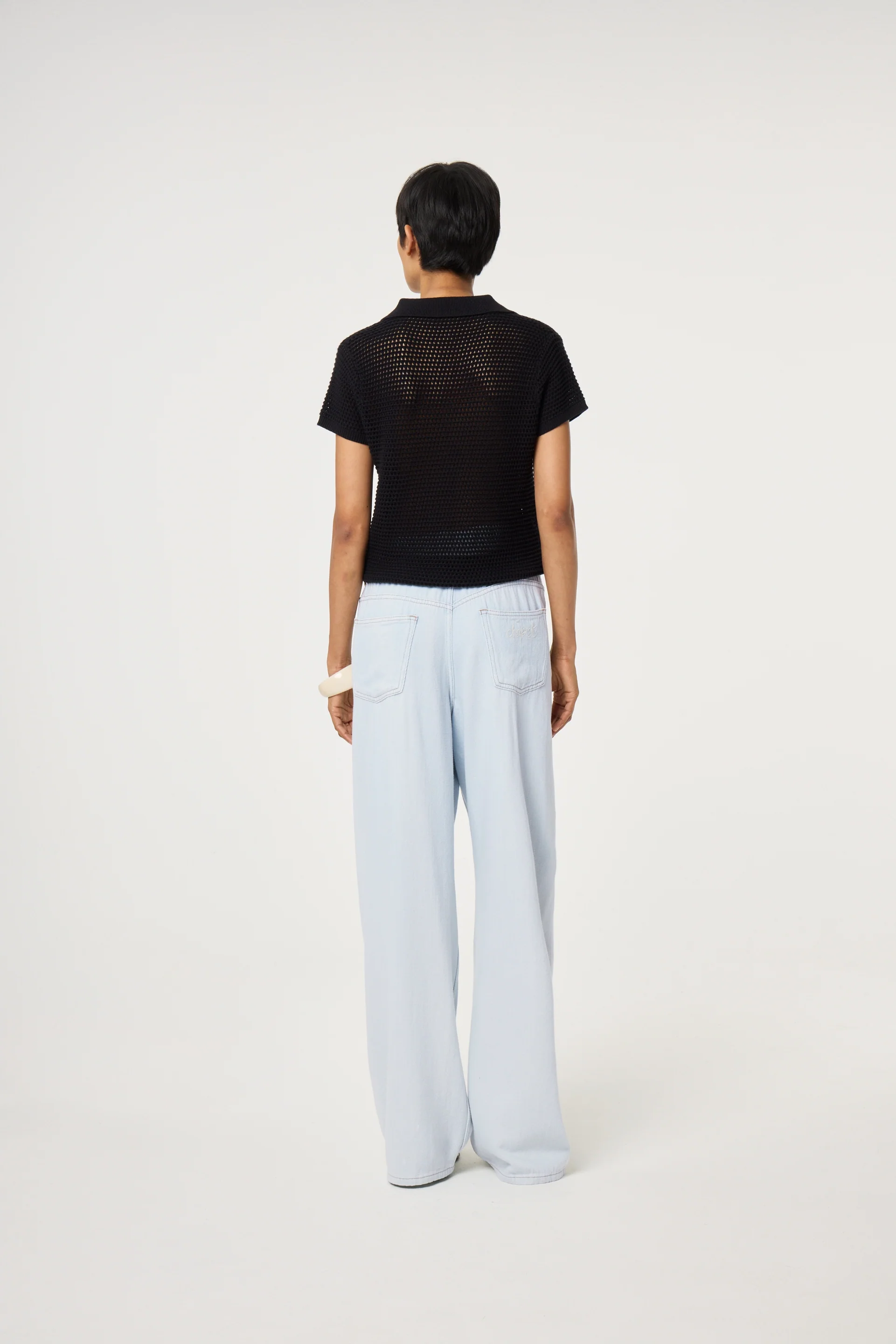 Fin Pullover | Black - Image 3