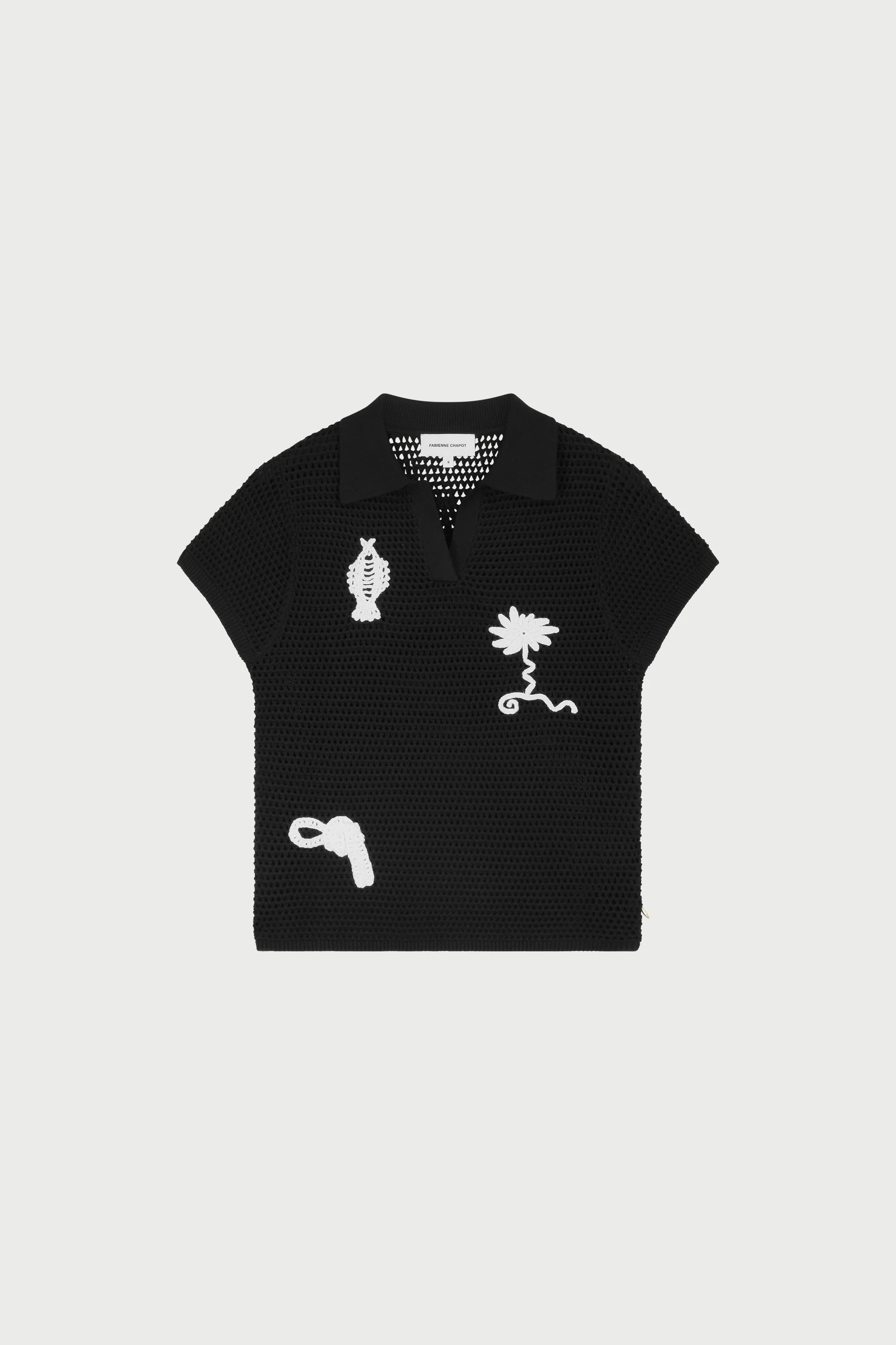 Fin Pullover | Black - Image 4