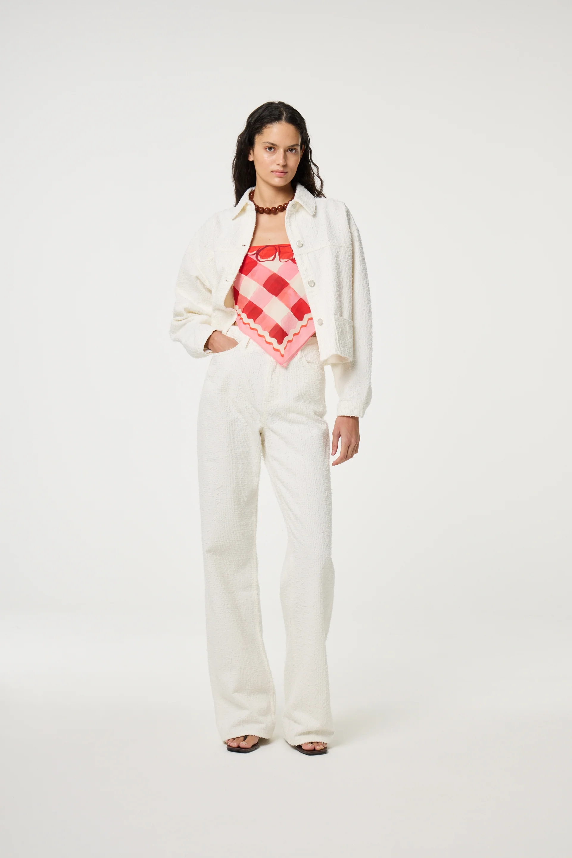 Gemma Jacket | Cream White