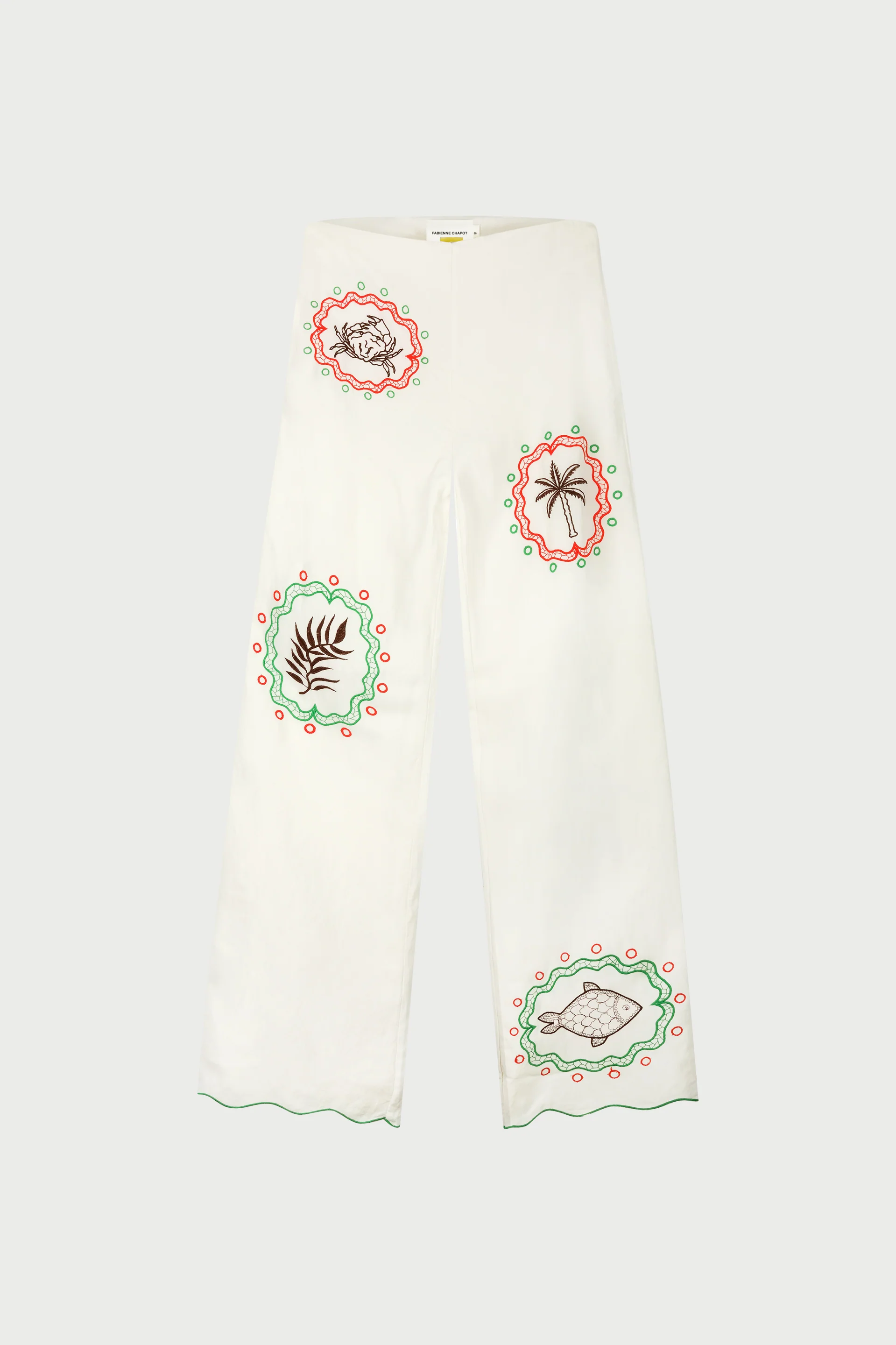 Guicho Trousers - Rita | Cosy White - Image 4
