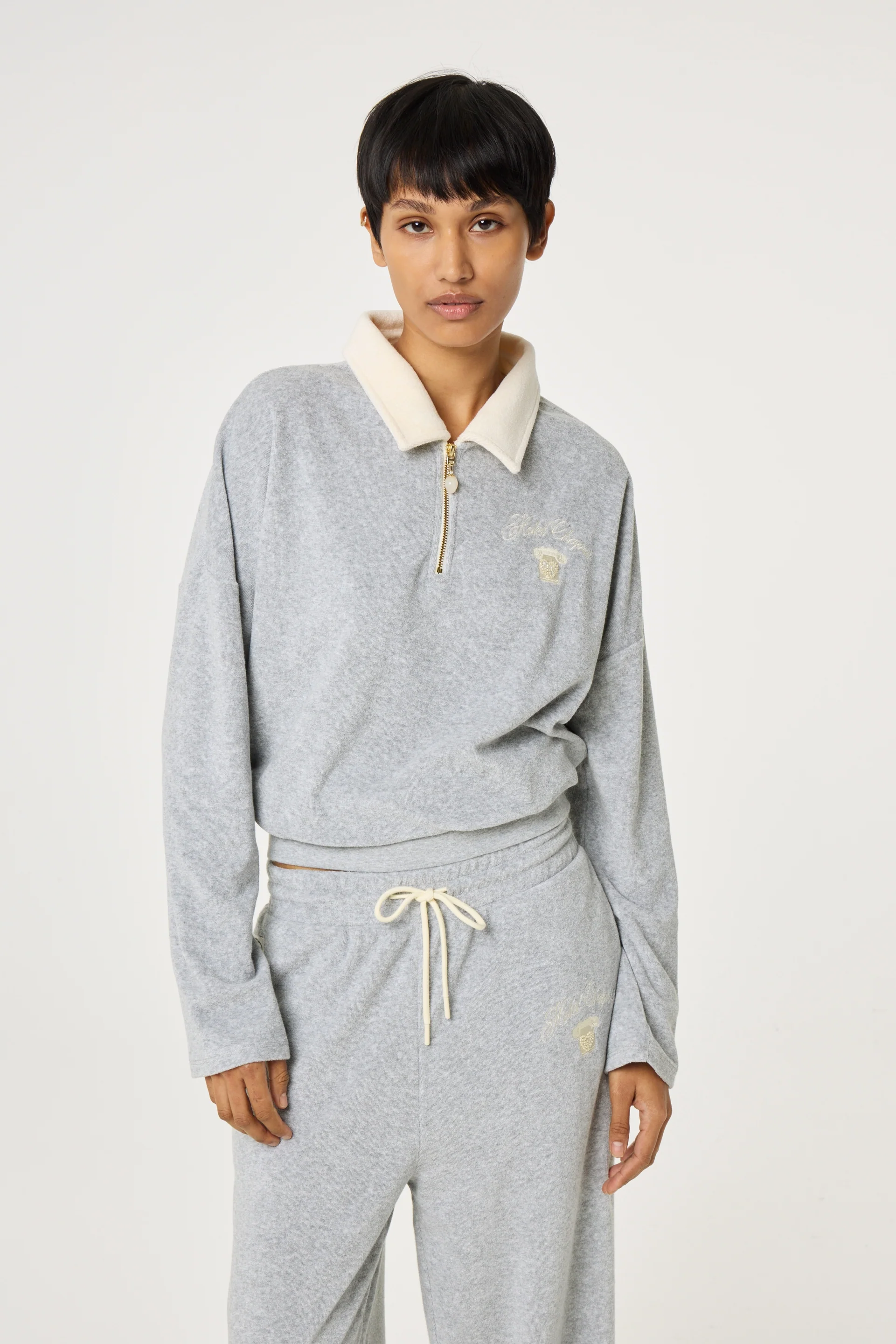 Hugo Sweater | Grey Melange - Image 2