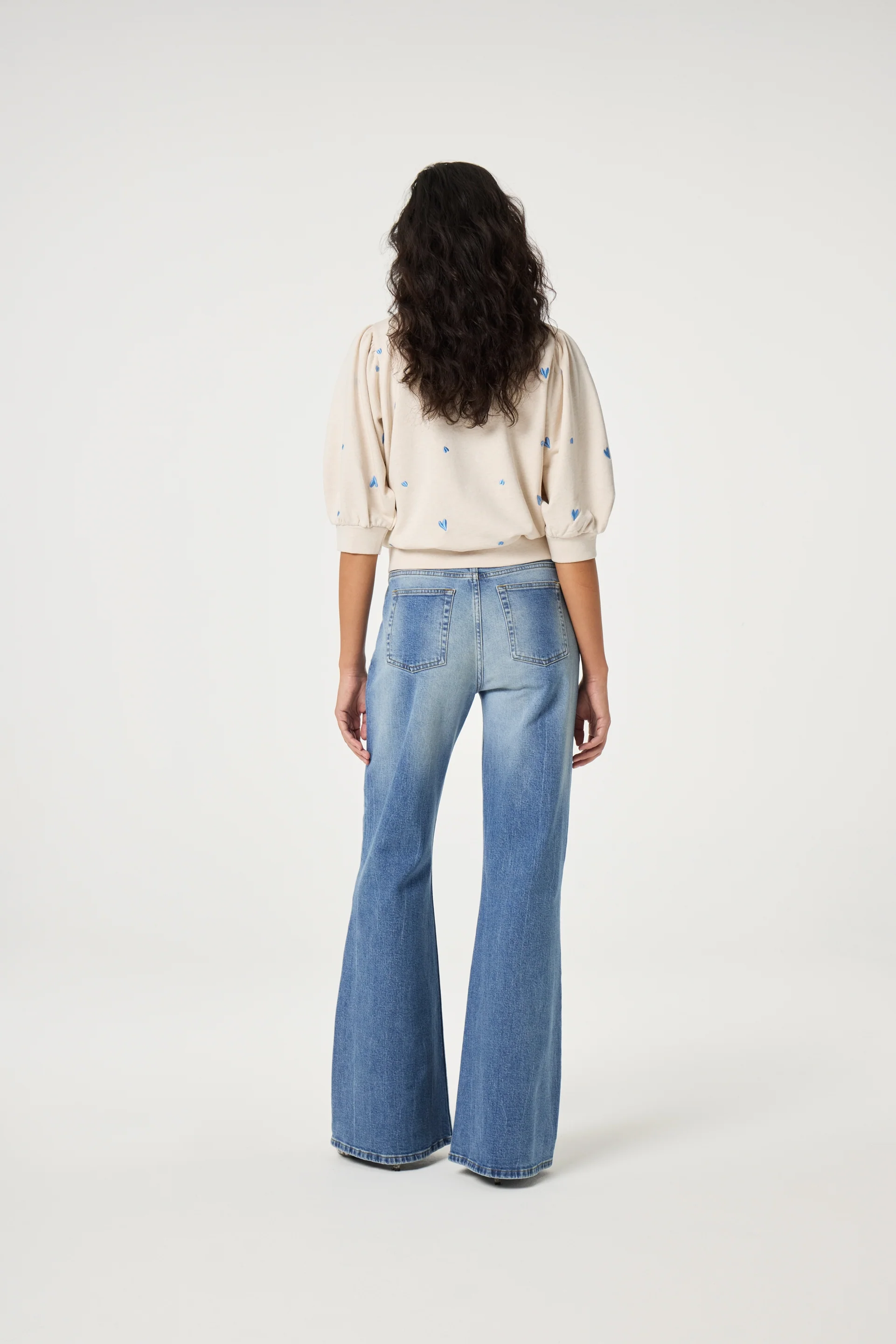 Jana SS Sweater | Oatmeal Melange - Image 3