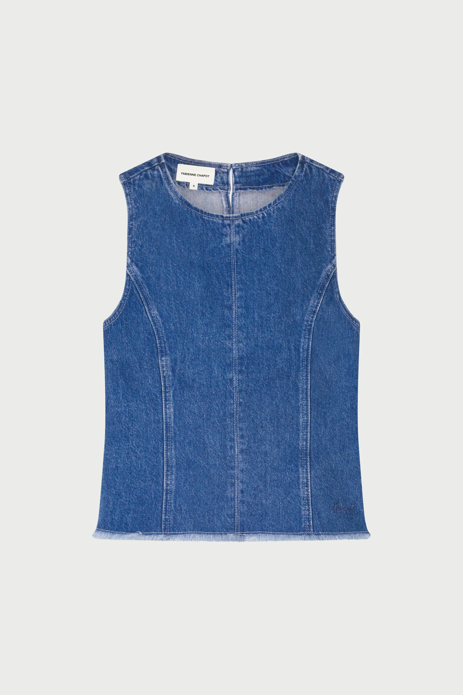 Jojo Top | Faded Light Blue - Image 4