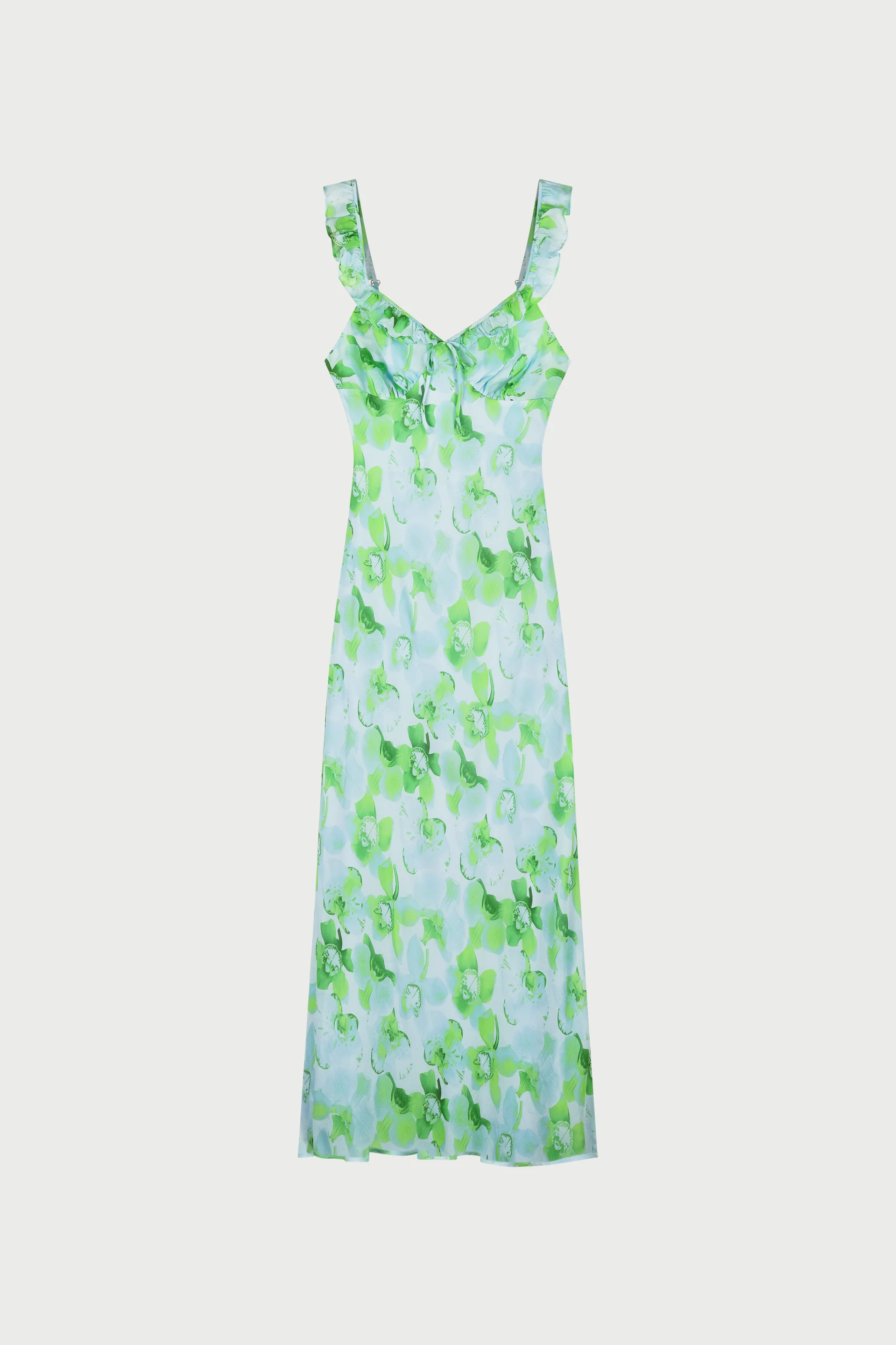 Josine Dress | Light Blue/Green - Image 4