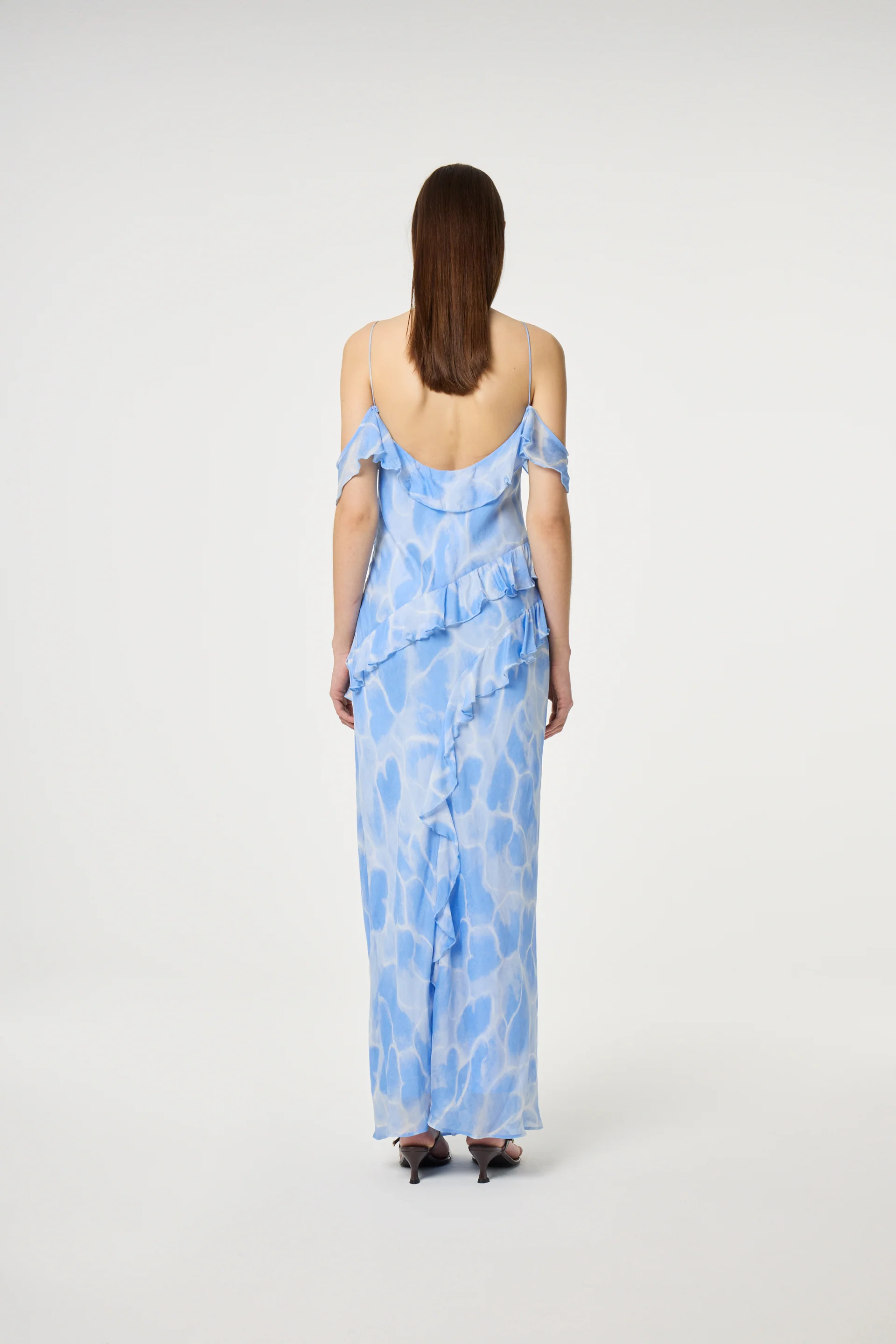 Jule Dress | Light Blue/Crispy White - Image 3