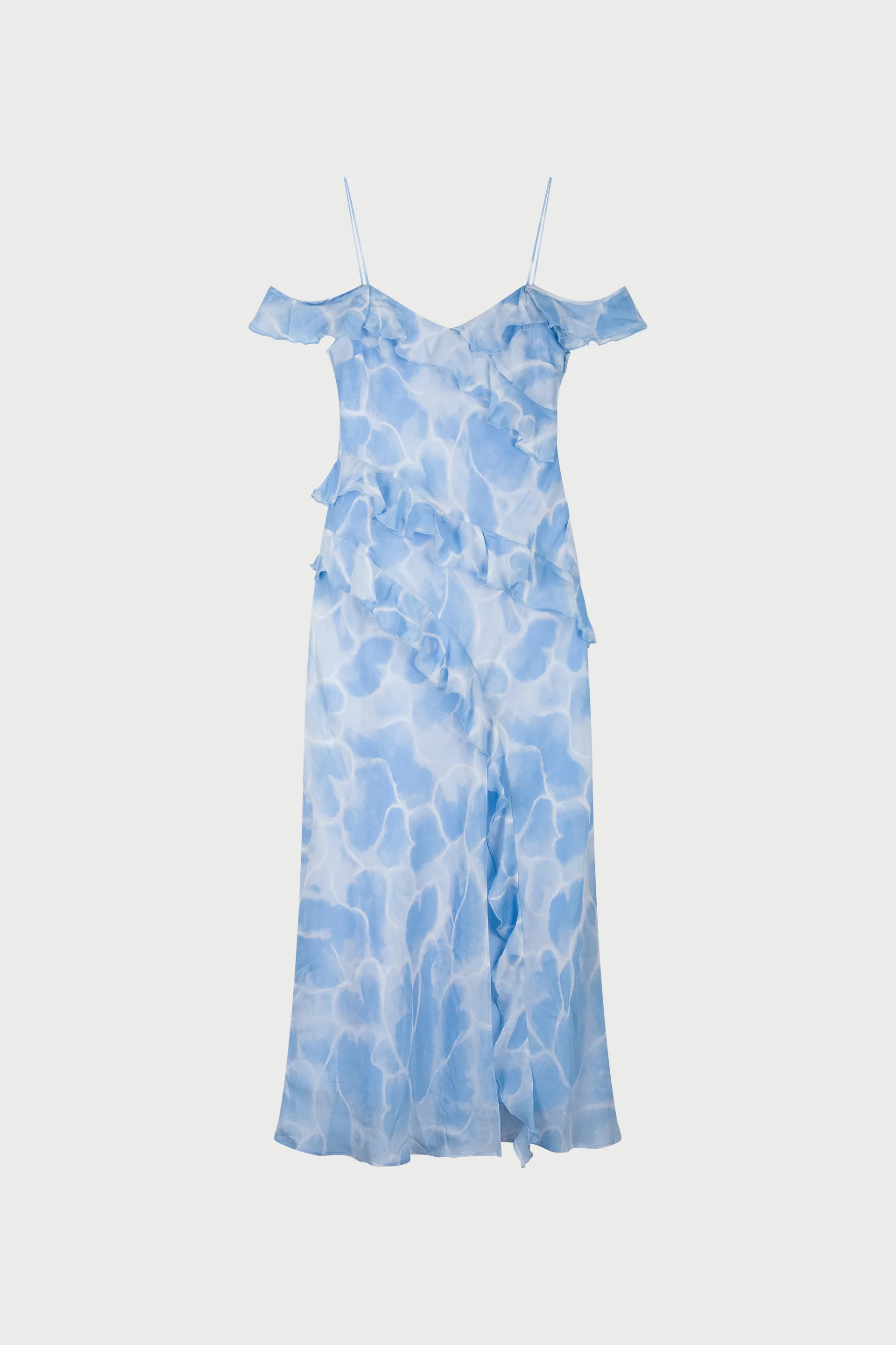 Jule Dress | Light Blue/Crispy White - Image 4