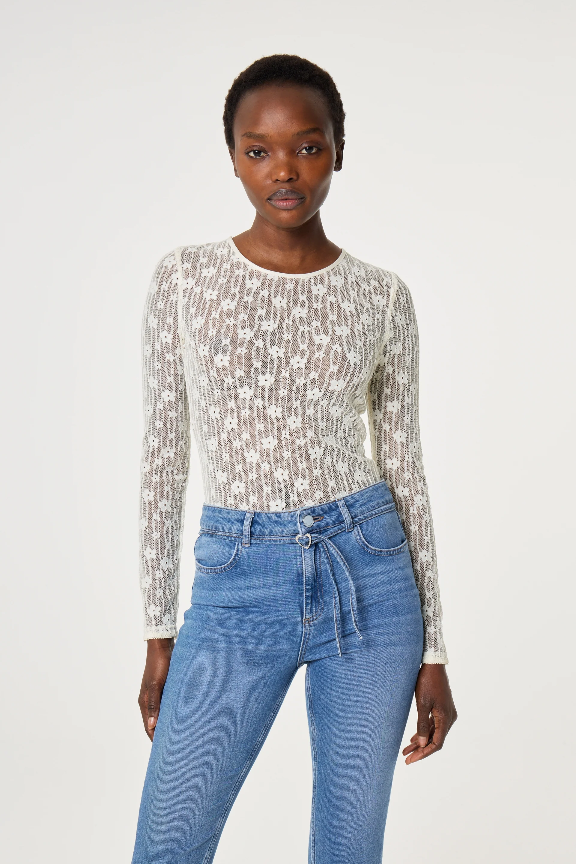Lacey Top | Cosy White - Image 2