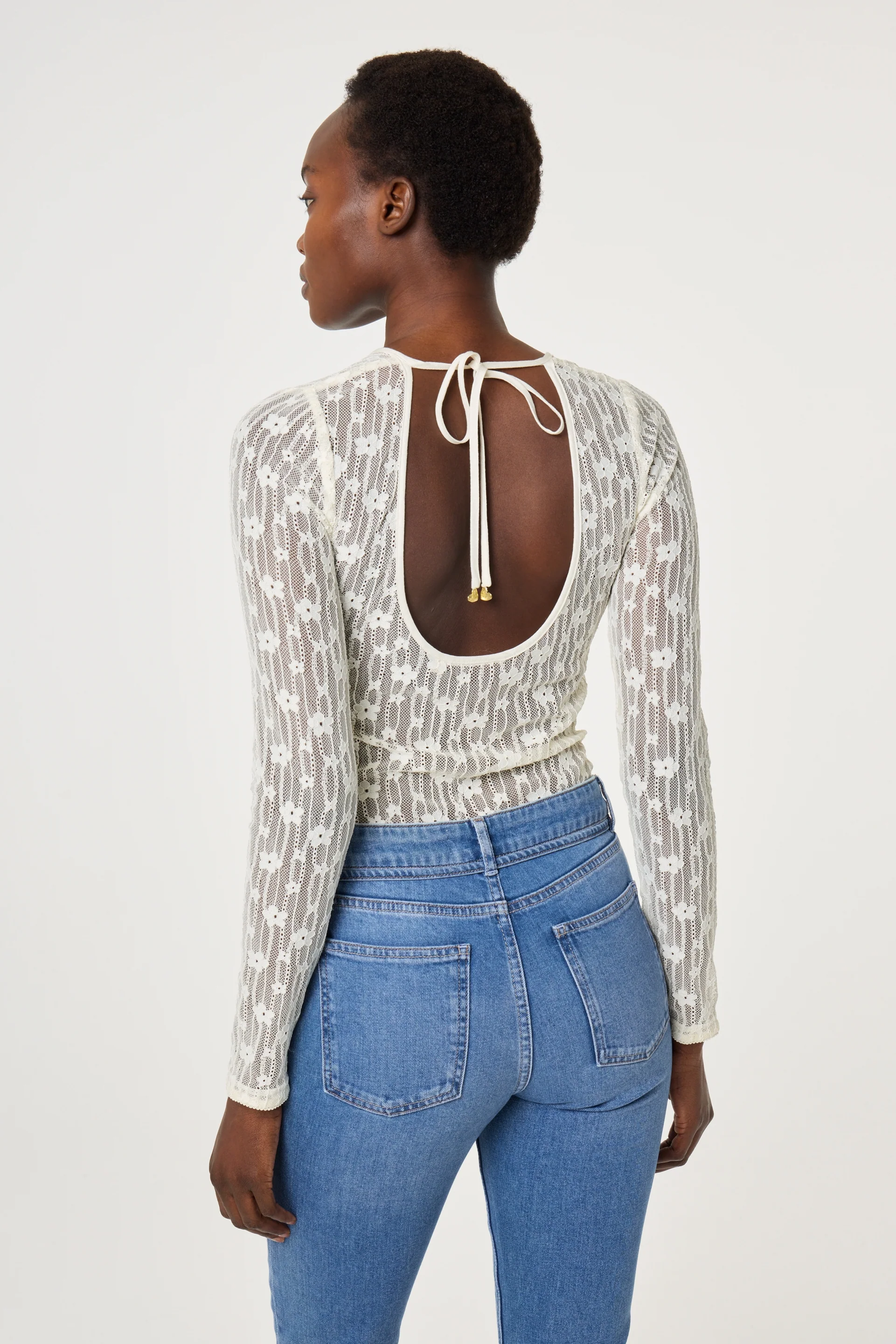 Lacey Top | Cosy White - Image 3