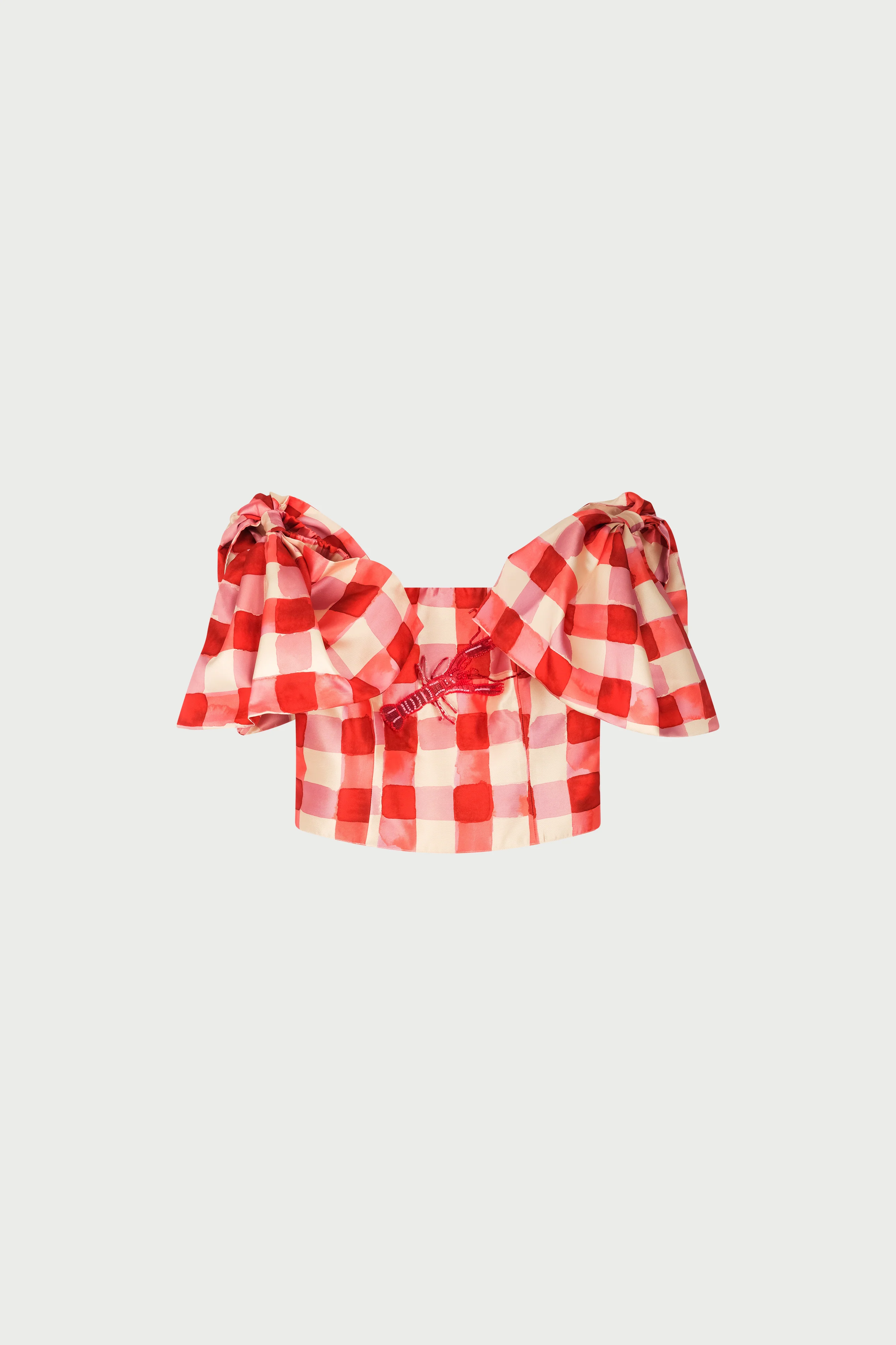 Lana Top | Tangerine Tango/Cosy White - Image 4