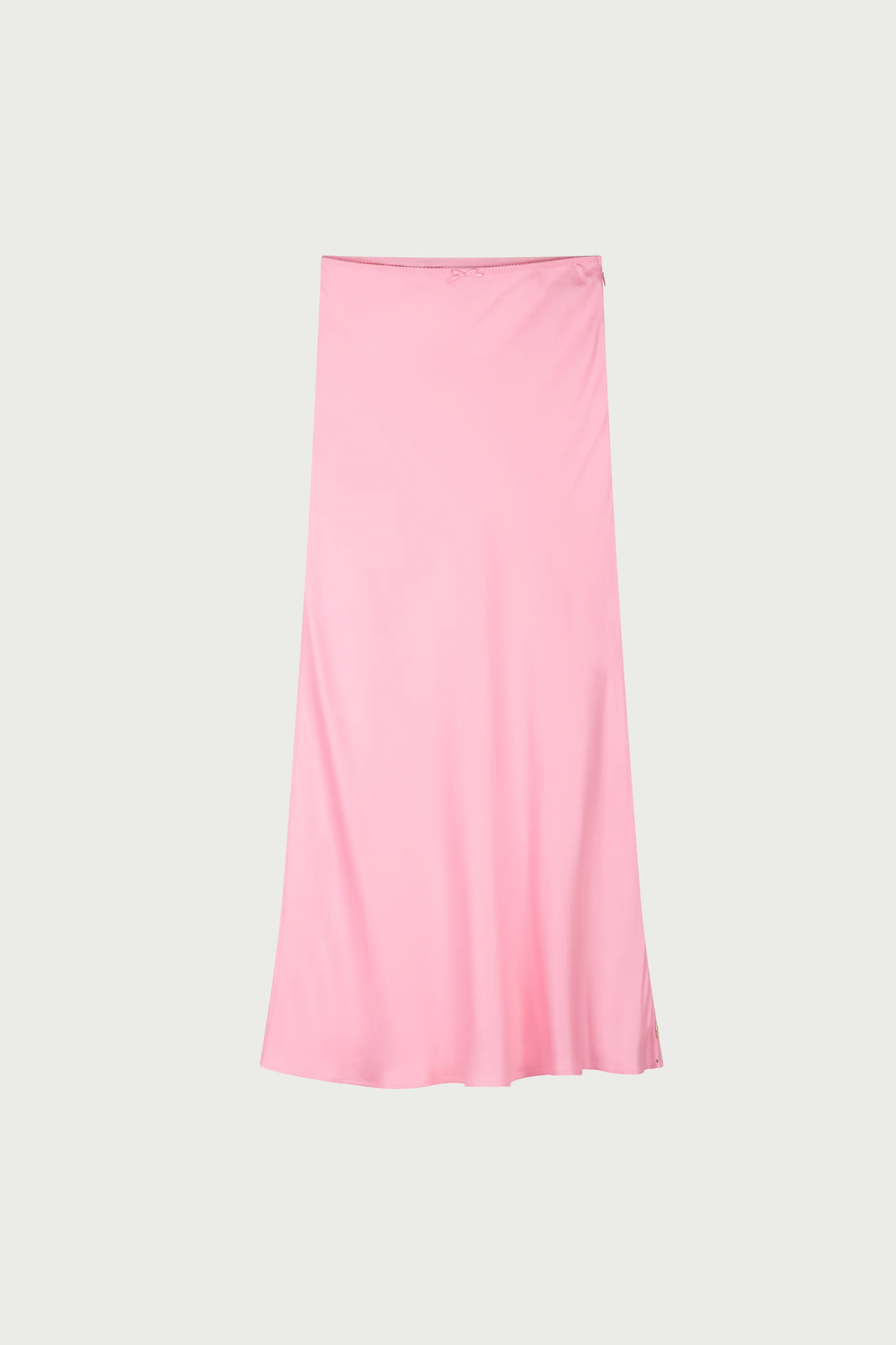 Laurent Slip Midi Skirt | Pink Rendez Vous - Image 4