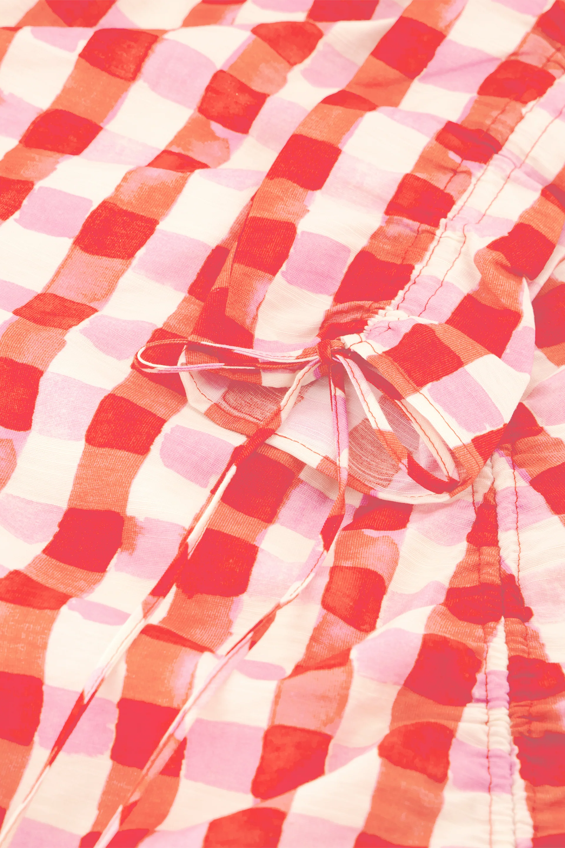 Levi Dress | Tangerine Tango/Cosy White - Image 5