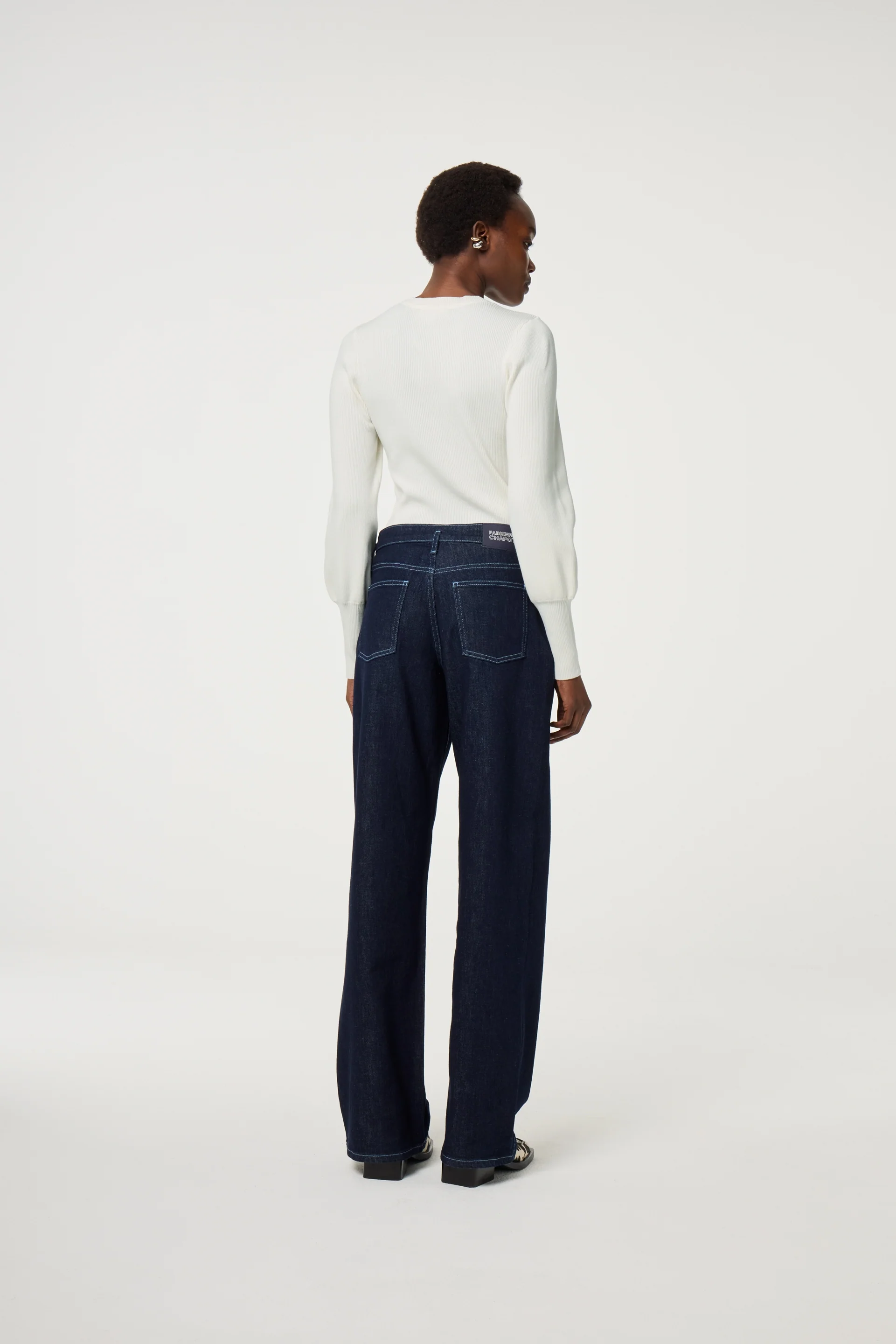 Lillian Pullover | Cosy White - Image 3