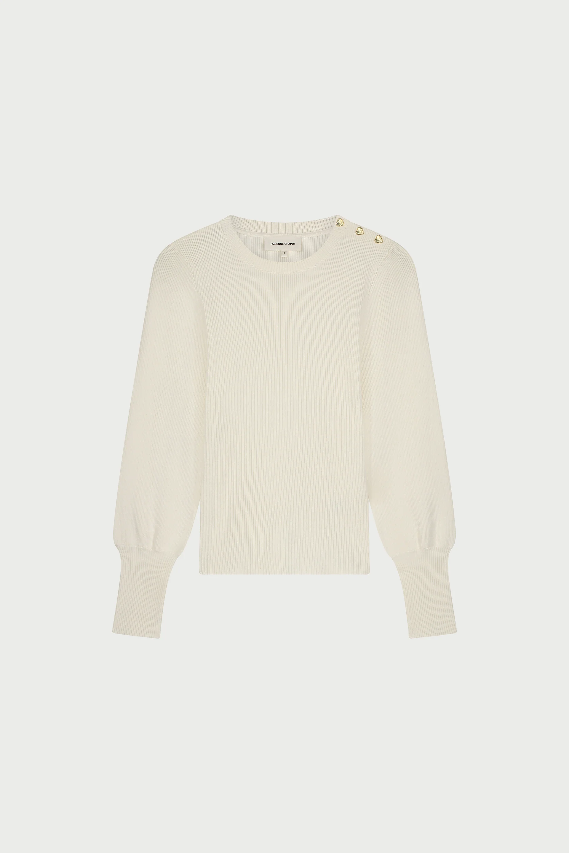 Lillian Pullover | Cosy White - Image 4