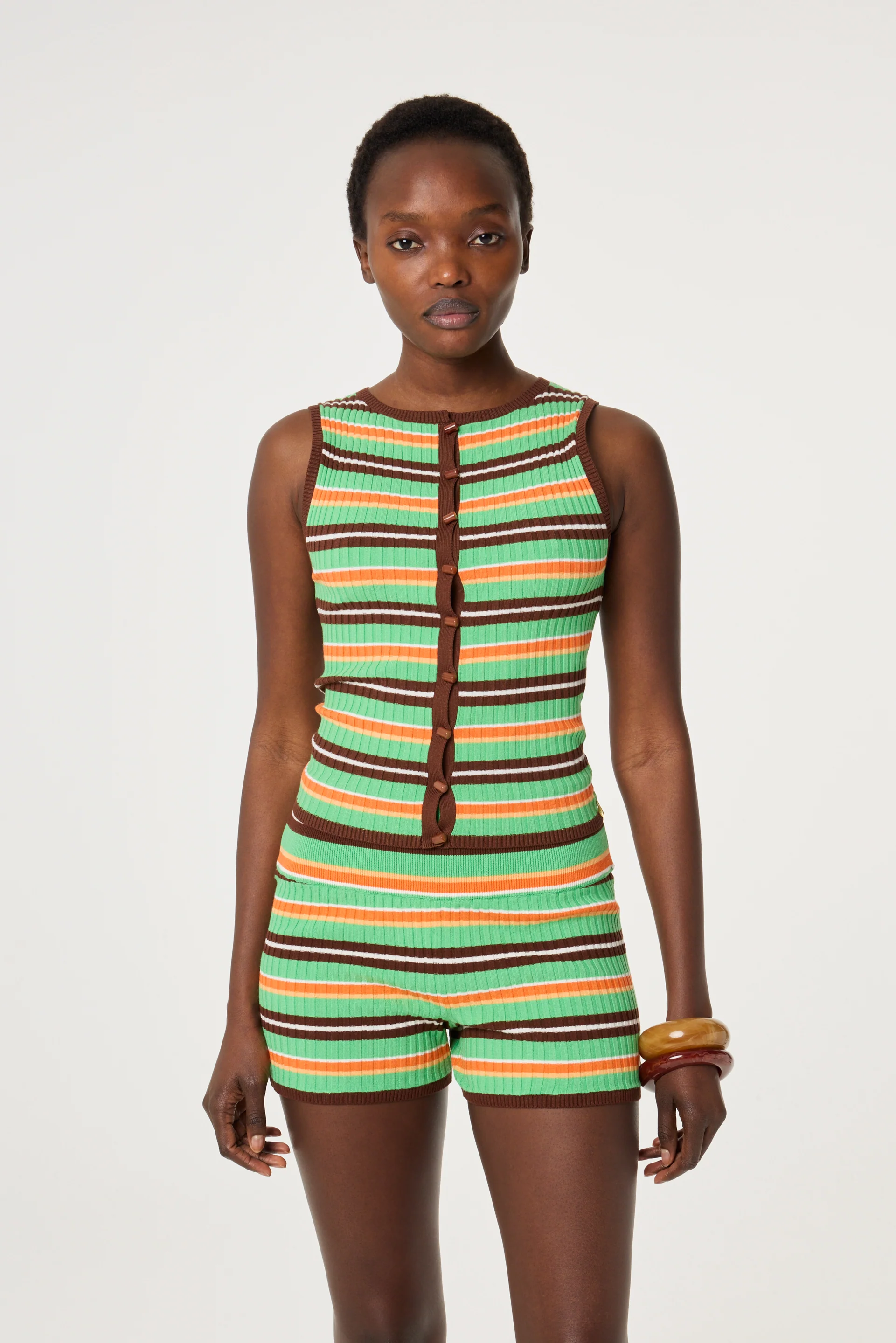 Lux Shorts | Striped - Image 2