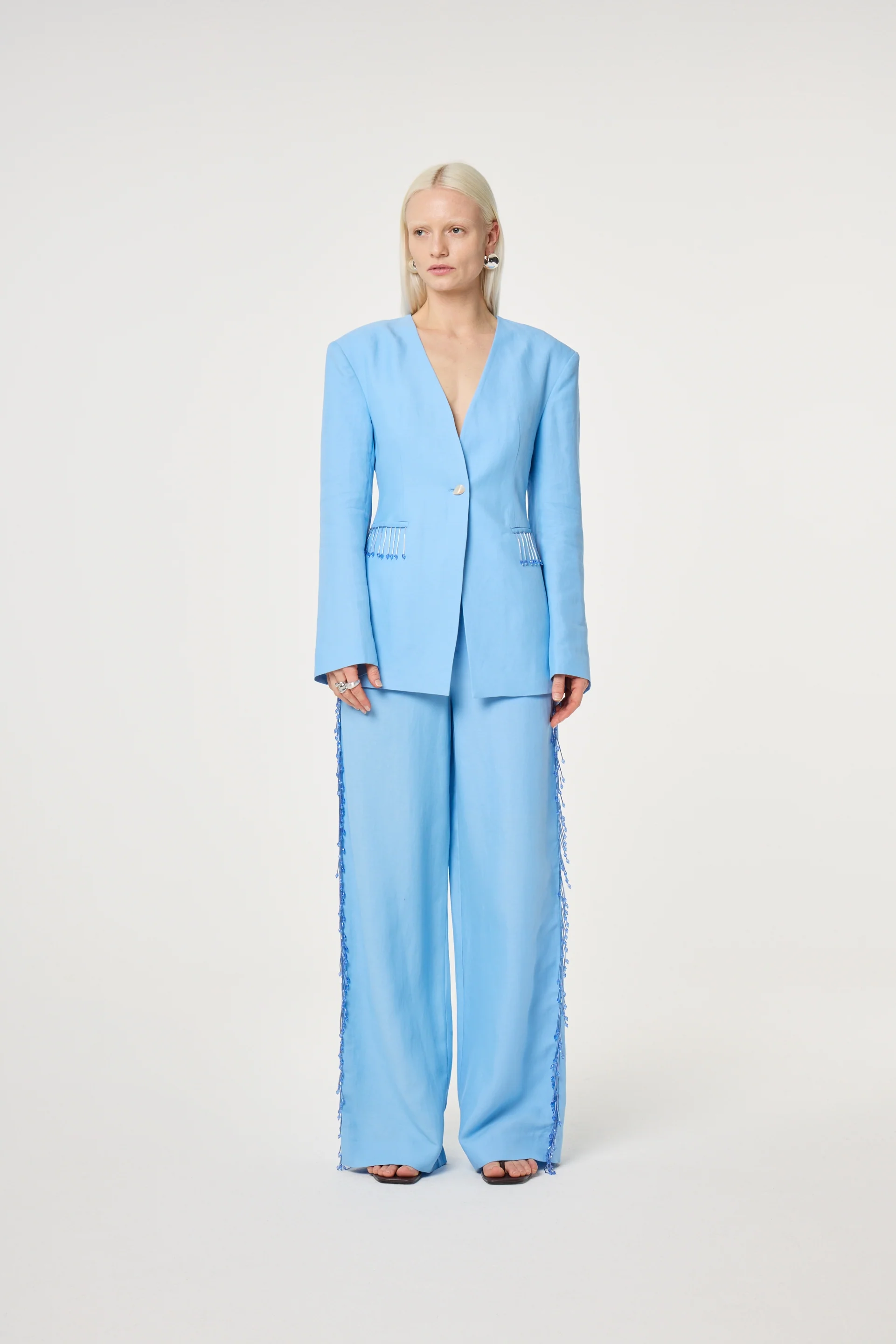 Luz Blazer | Resort Blue